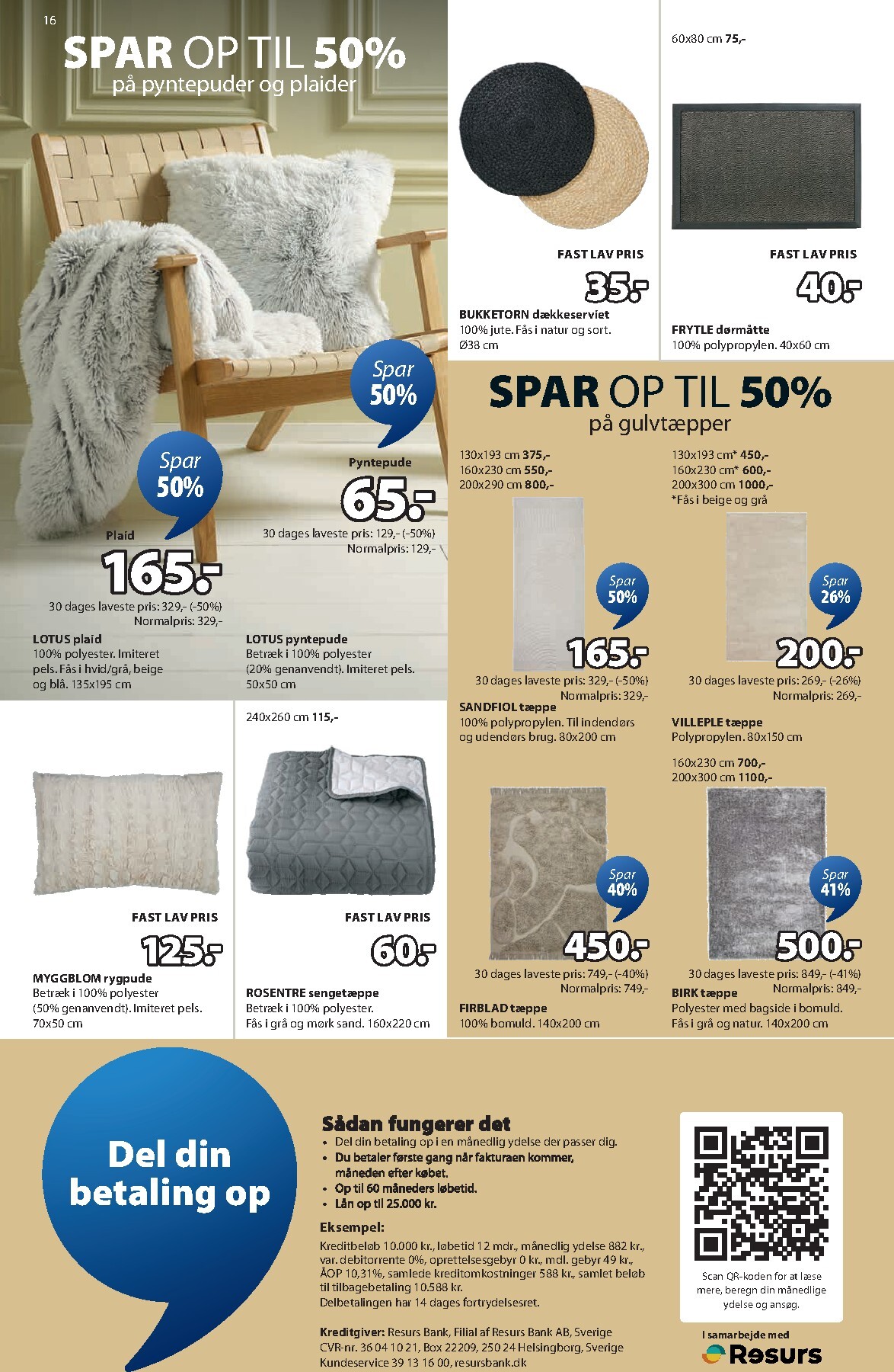 jysk - JYSK tilbudsavis gyldig fra 13.03.2026 til 26.03.2026 - page: 16