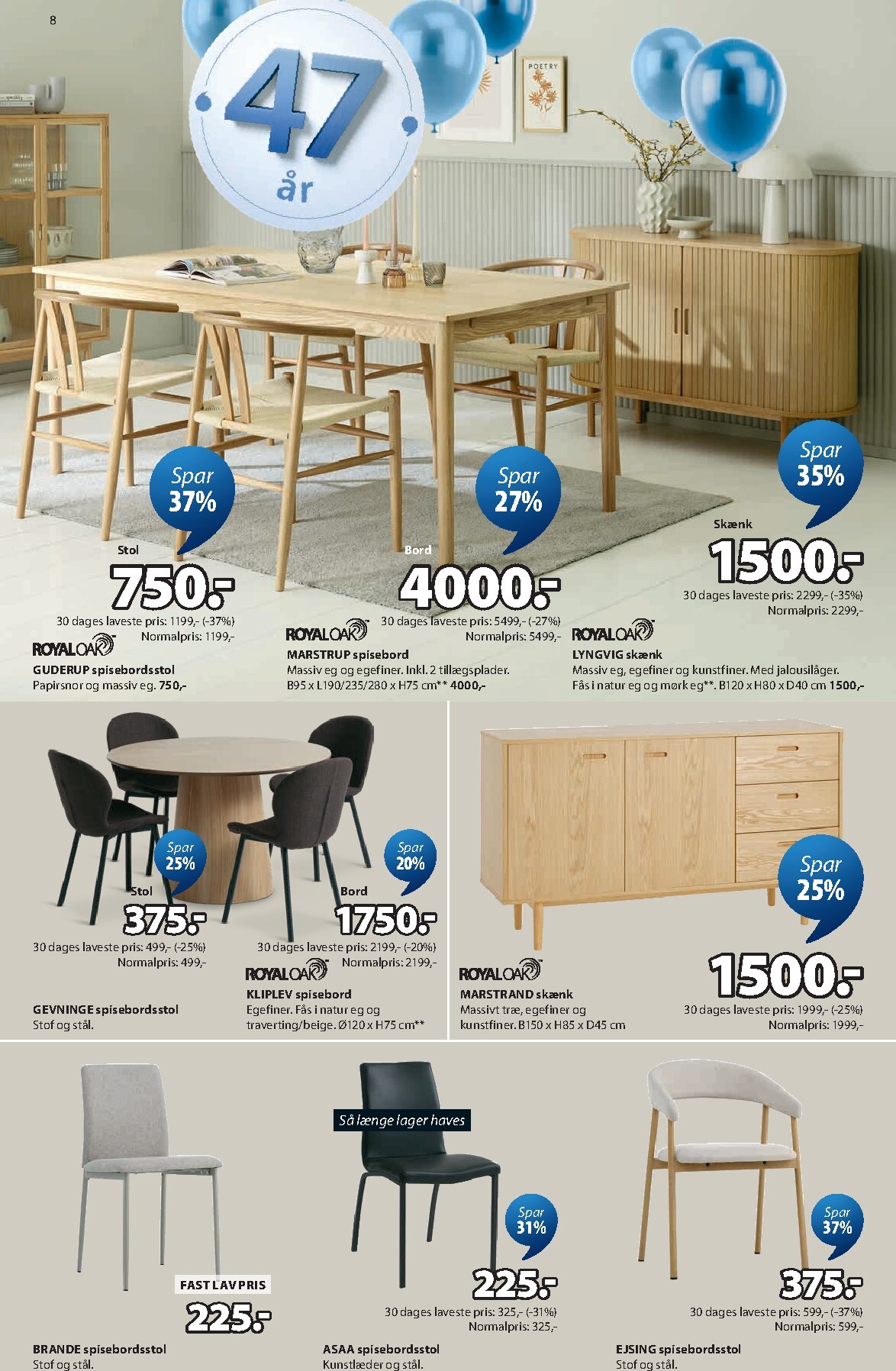 jysk - Aktuel JYSK katalog gyldig fra fredag 17.04.2026 til torsdag 30.04.2026 - page: 8