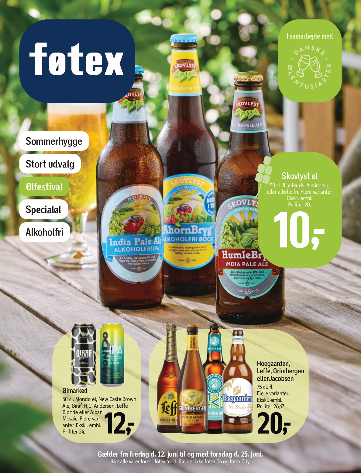 fotex - Føtex - Ølfestival tilbudsavis for næste uge fra fredag, 12.06.2026 til torsdag, 25.06.2026