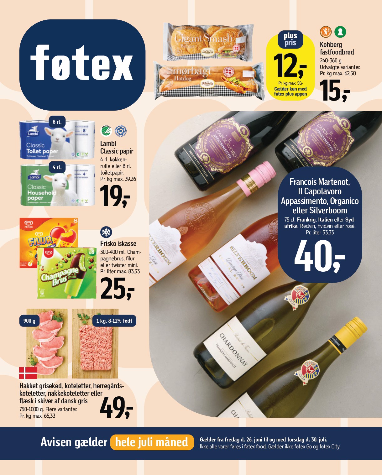 fotex - Aktuel Føtex tilbudsavis fra fredag, 26.06.2026 til torsdag, 30.07.2026
