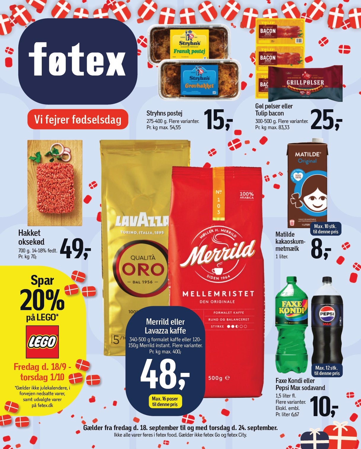 fotex - Føtex tilbudsavis for næste uge fra fredag, 18.09.2026 til torsdag, 24.09.2026