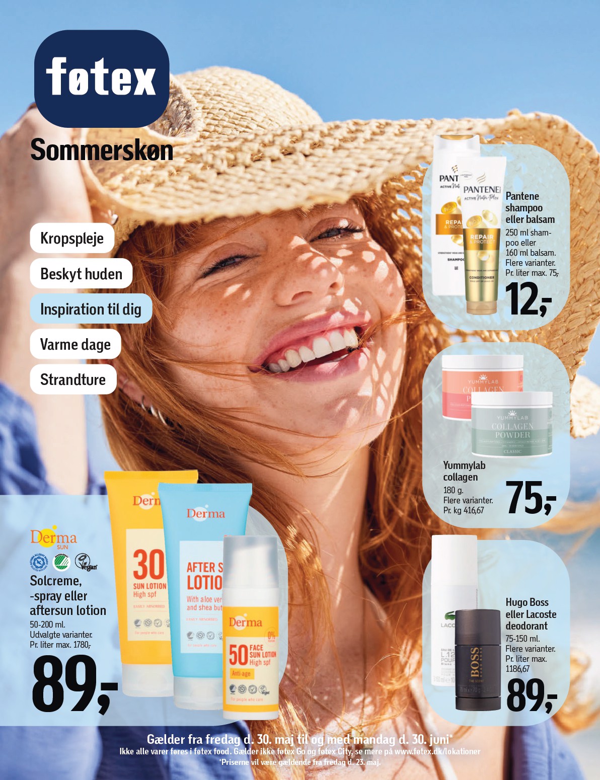 fotex - Føtex - Sommerskøn katalog tilbudsavis gyldig fra 30.05. - 30.06.