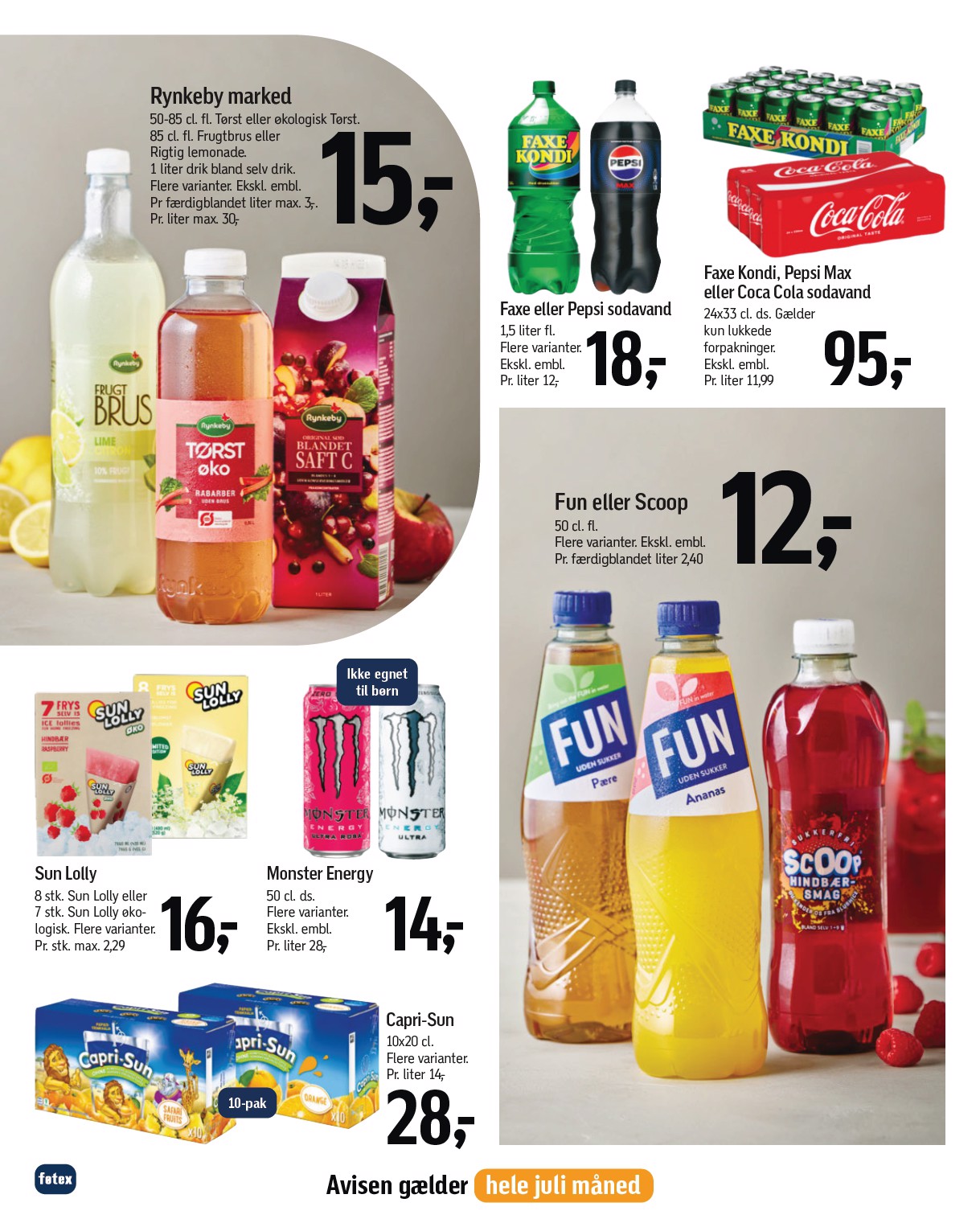 fotex - Føtex - Kommende avis tilbudsavis gyldig fra 27.06. til 31.07. - page: 38 fotex - Føtex - Kommende avis tilbudsavis gyldig fra 27.06. til 31.07. - page: 38