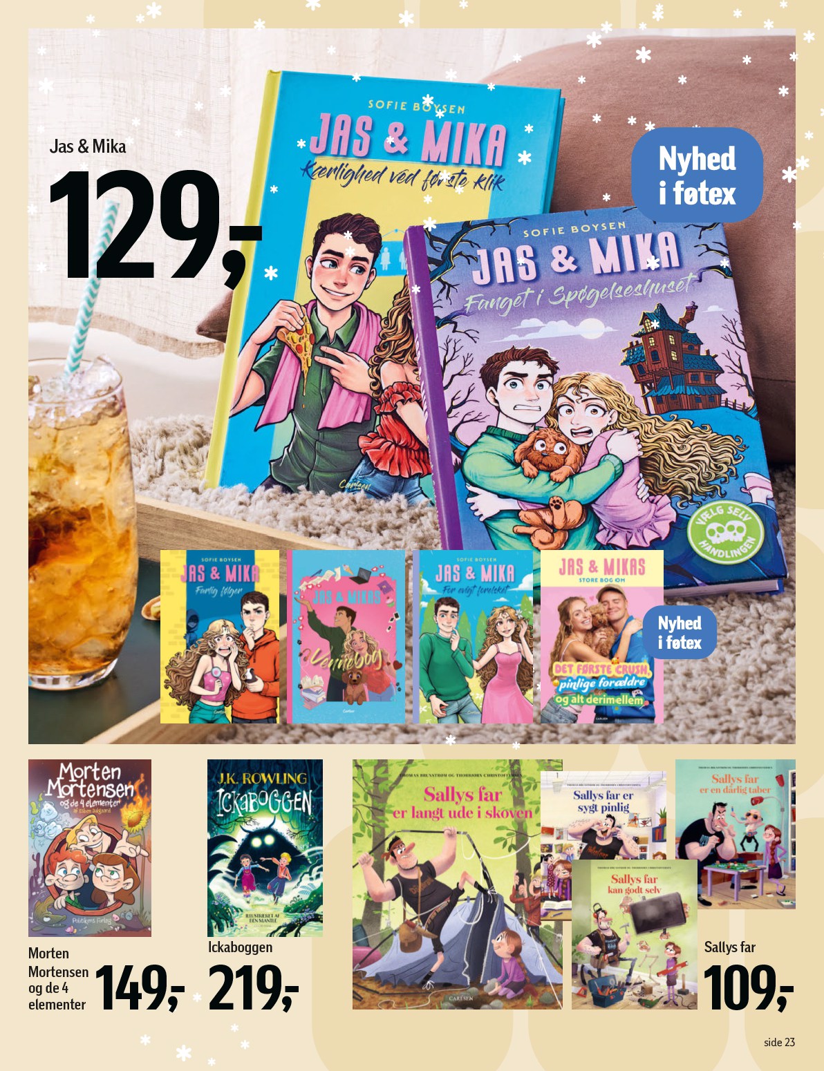 fotex - Føtex - Bøger og spil tilbudsavis gyldig fra 31.10. til 23.12. - page: 23