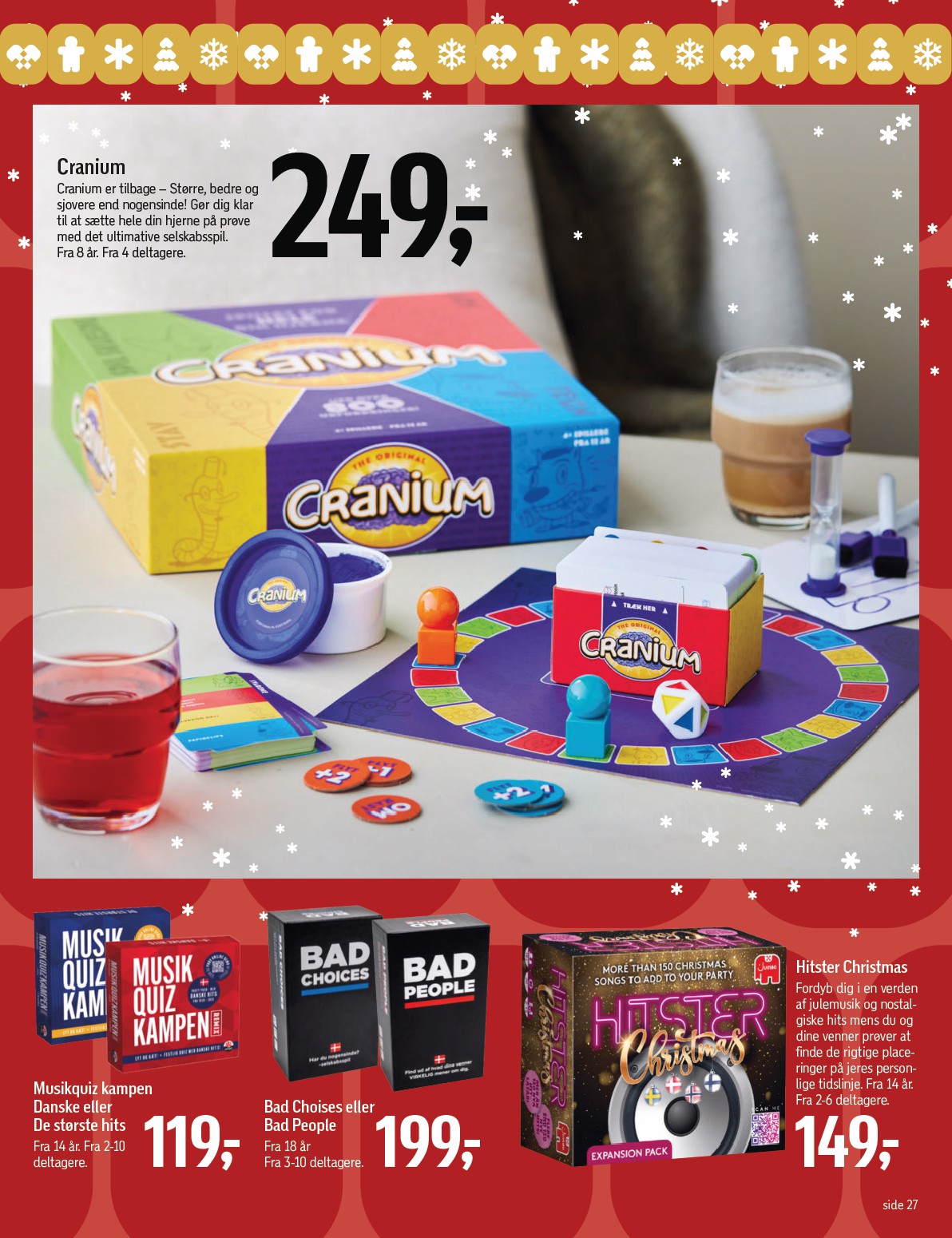 fotex - Føtex - Bøger og spil tilbudsavis gyldig fra 31.10. til 23.12. - page: 27