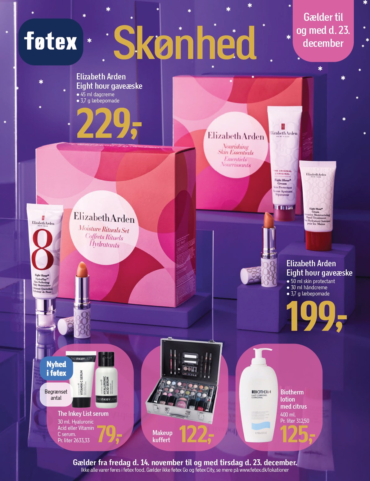 fotex - Føtex - Katalog Skønhed tilbudsavis gyldig fra 14.11. til 23.12.