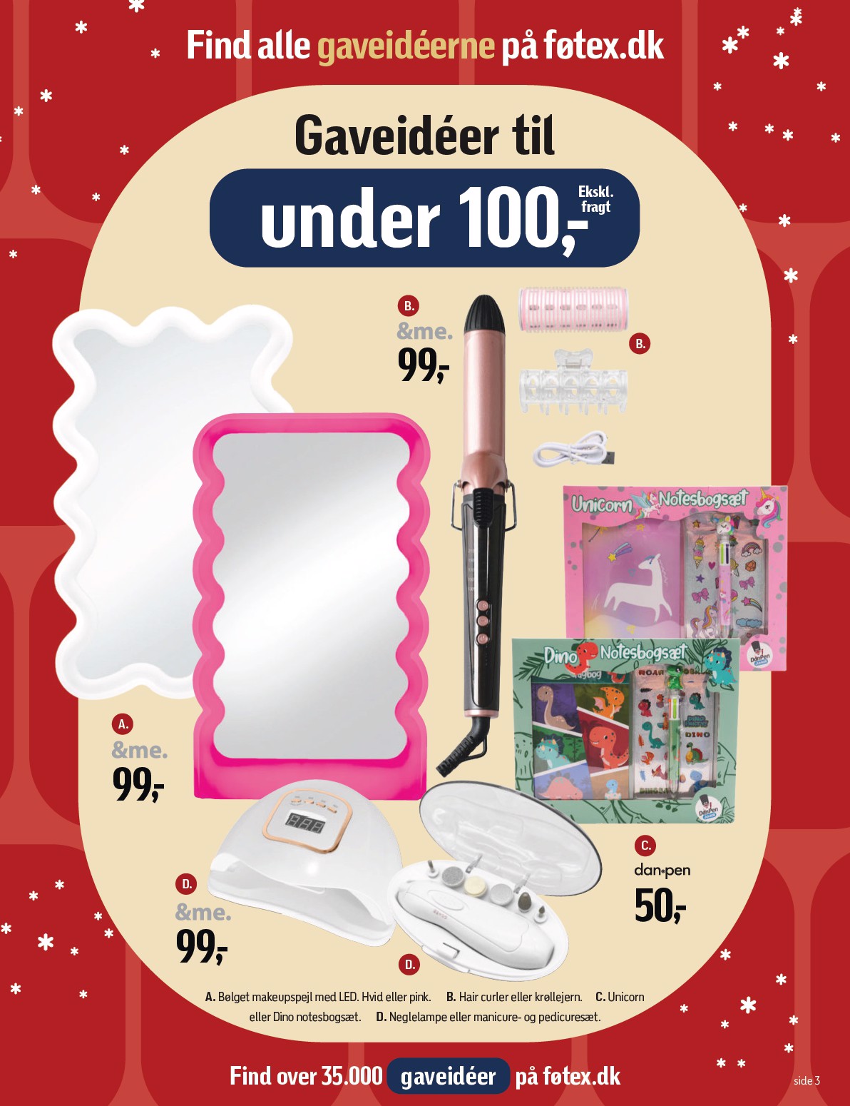 fotex - Føtex - Gaveidéer tilbudsavis gyldig fra 19.11. til 26.12. - page: 3