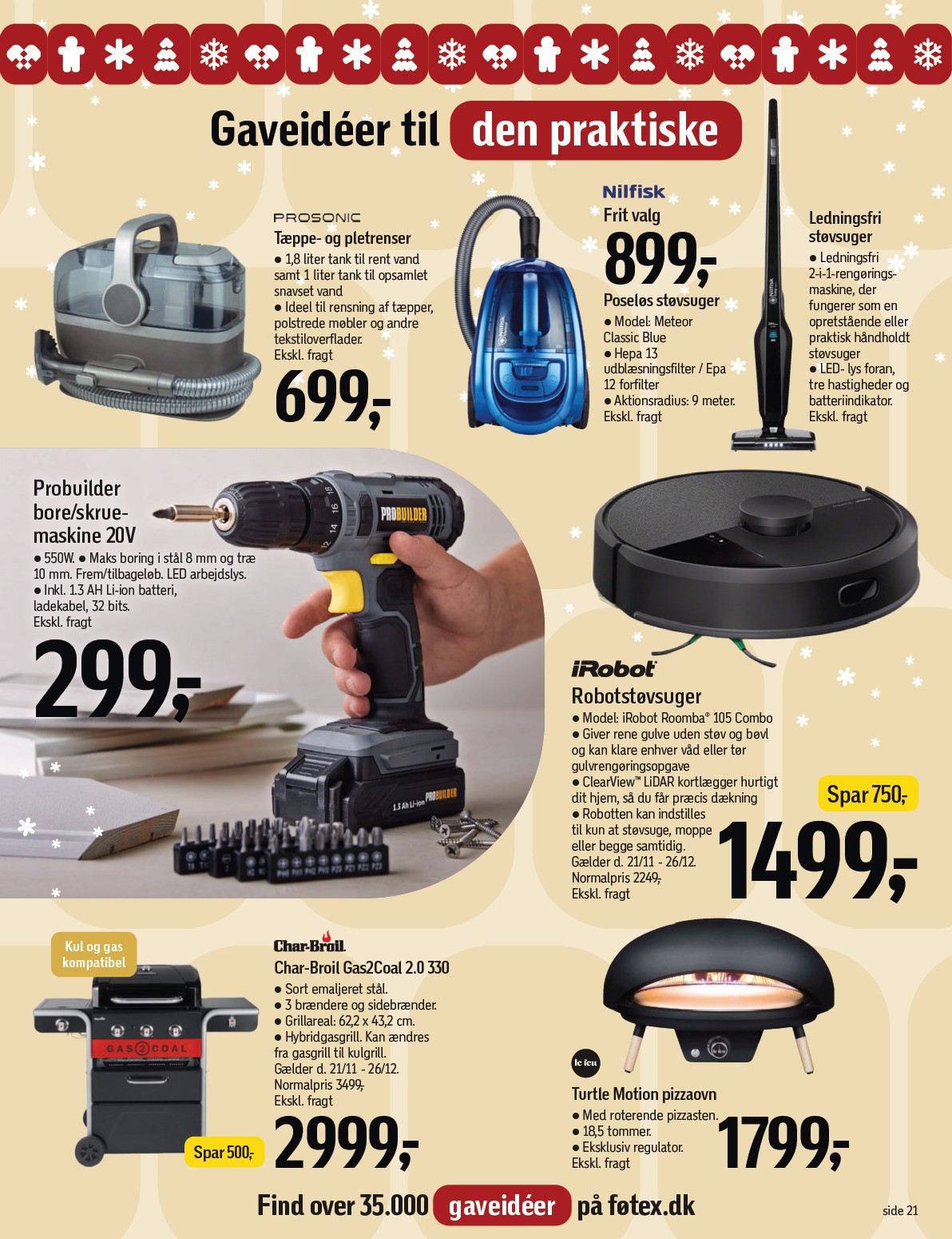 fotex - Føtex - Gaveidéer tilbudsavis gyldig fra 19.11. til 26.12. - page: 21