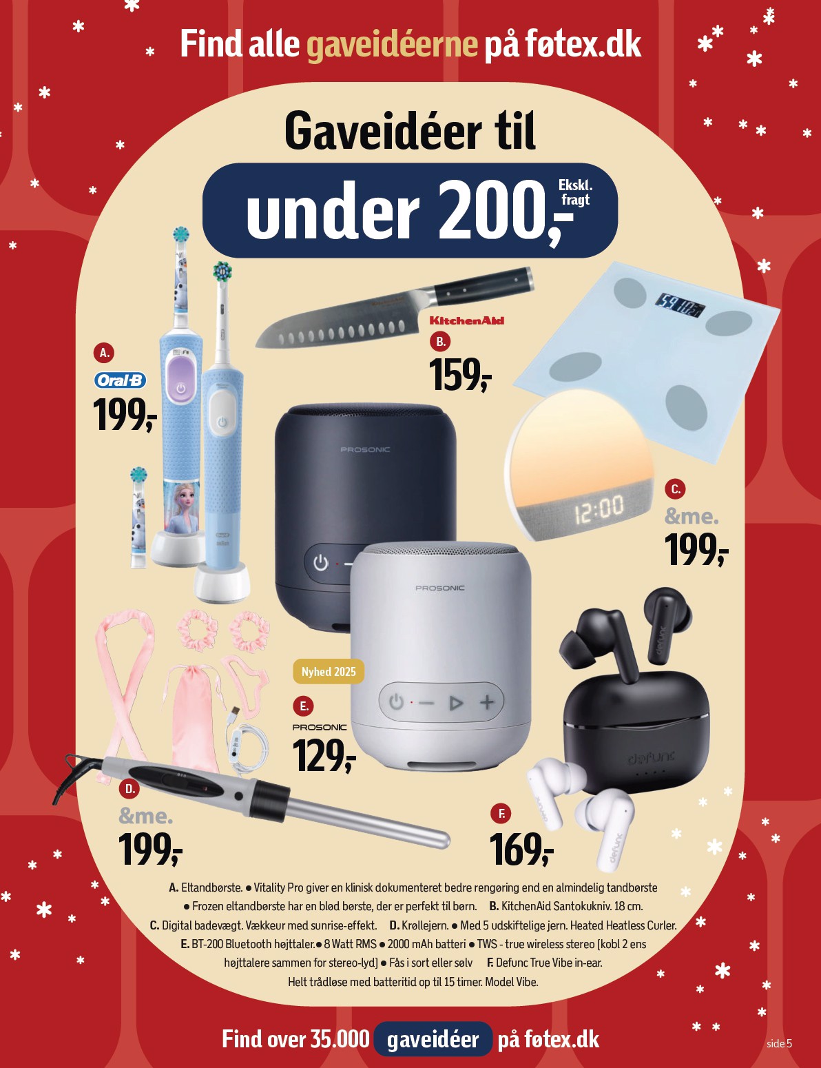 fotex - Føtex - Gaveidéer tilbudsavis gyldig fra 19.11. til 26.12. - page: 5