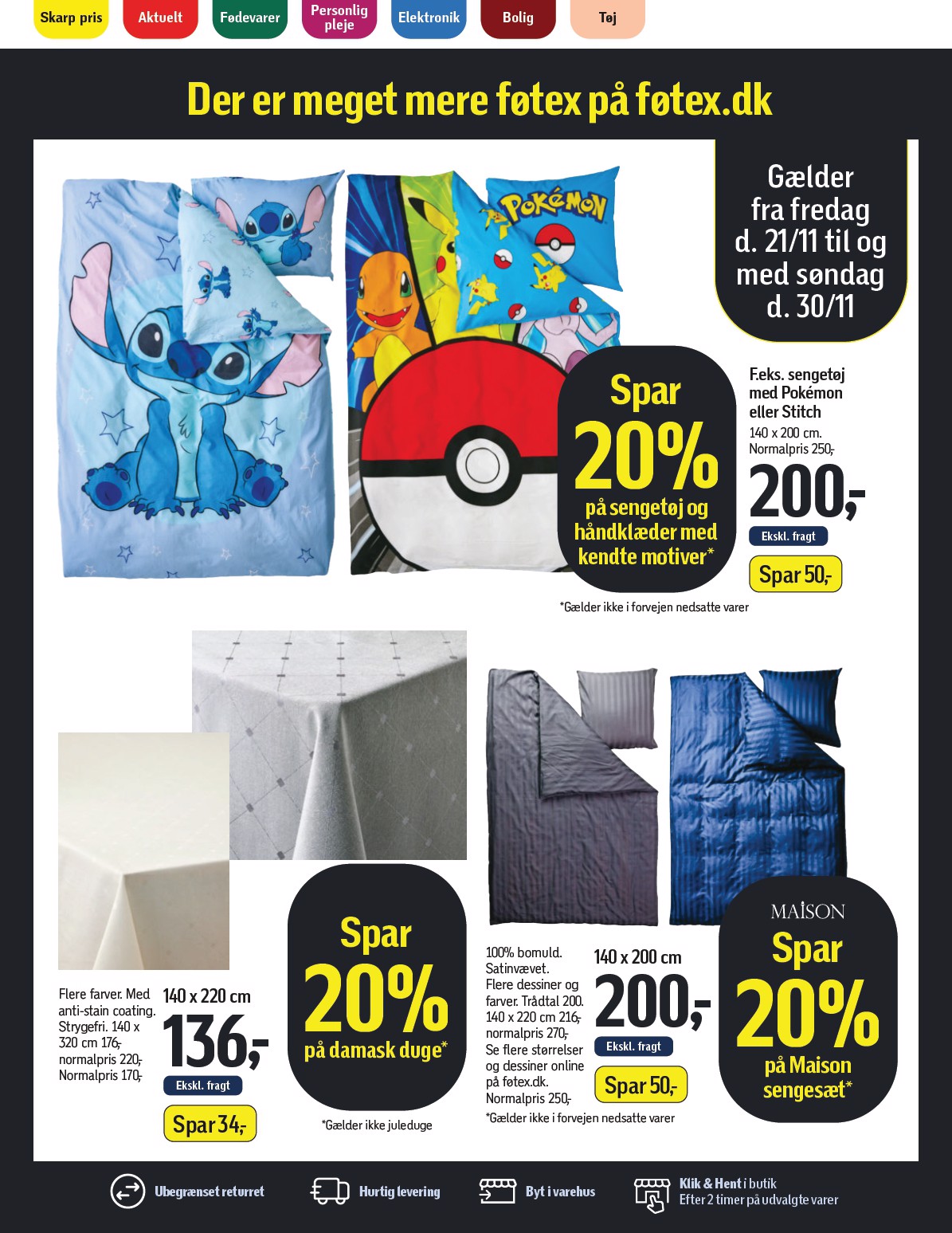fotex - Føtex - Black days tilbudsavis gyldig fra 21.11. til 30.11. - page: 22