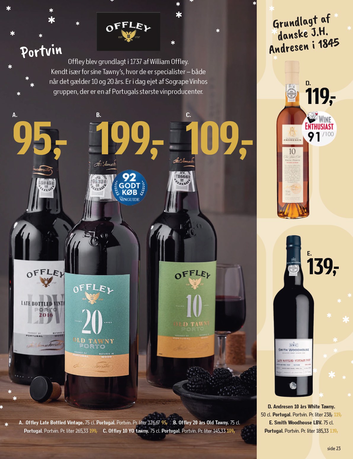 fotex - Føtex - Julens bedste flasker tilbudsavis gyldig fra 28.11. til 23.12. - page: 23