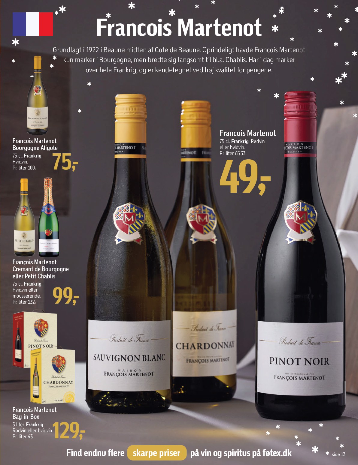 fotex - Føtex - Julens bedste flasker tilbudsavis gyldig fra 28.11. til 23.12. - page: 13