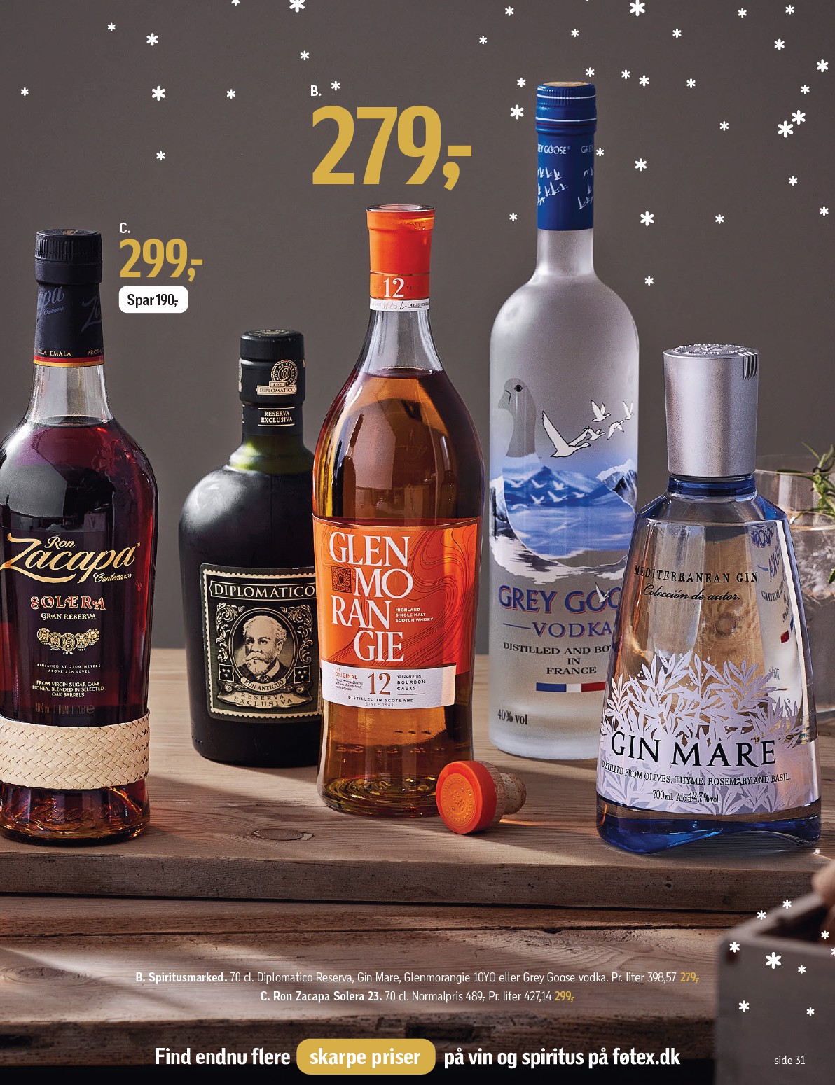 fotex - Føtex - Julens bedste flasker tilbudsavis gyldig fra 28.11. til 23.12. - page: 31