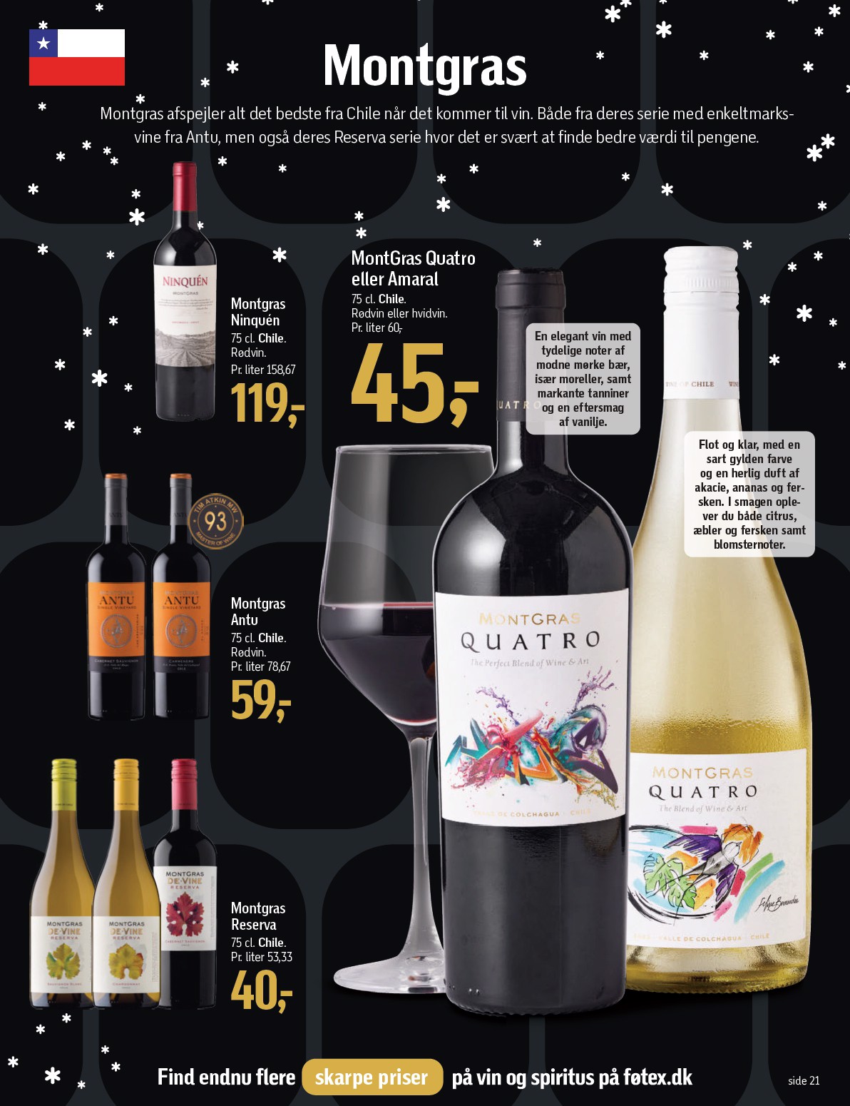 fotex - Føtex - Julens bedste flasker tilbudsavis gyldig fra 28.11. til 23.12. - page: 21