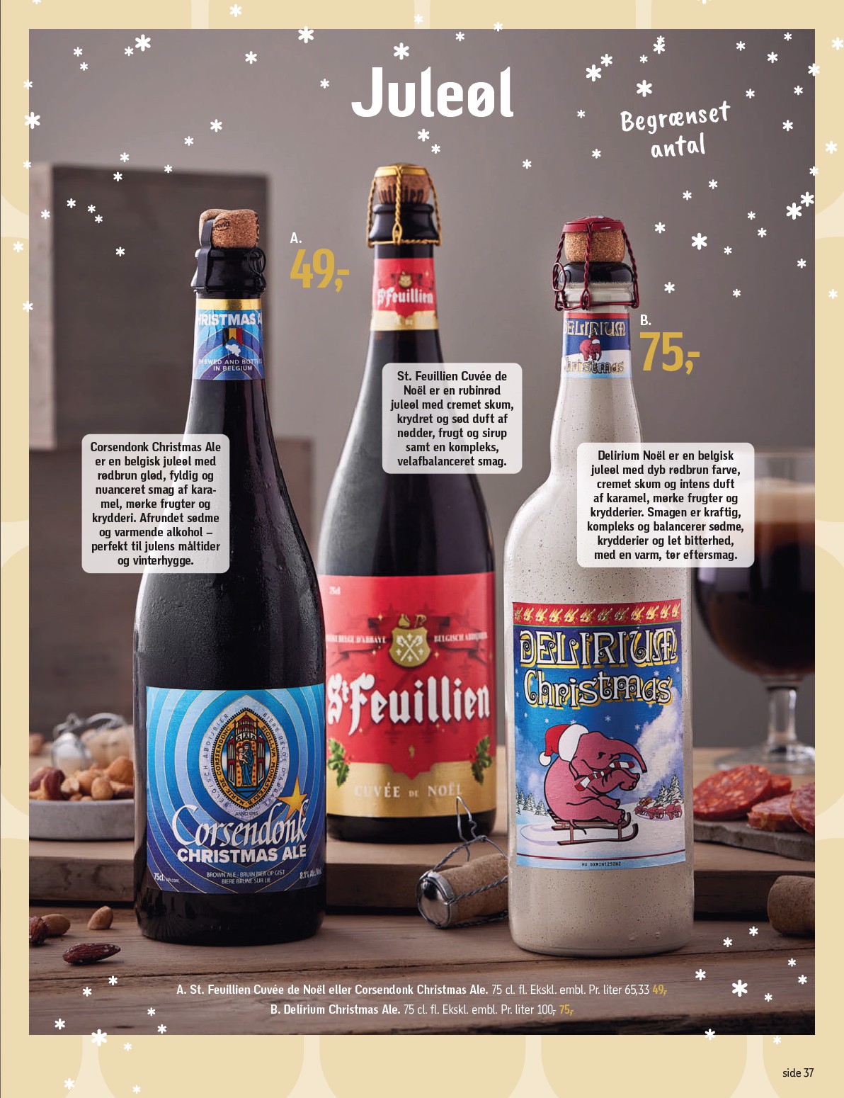 fotex - Føtex - Julens bedste flasker tilbudsavis gyldig fra 28.11. til 23.12. - page: 37