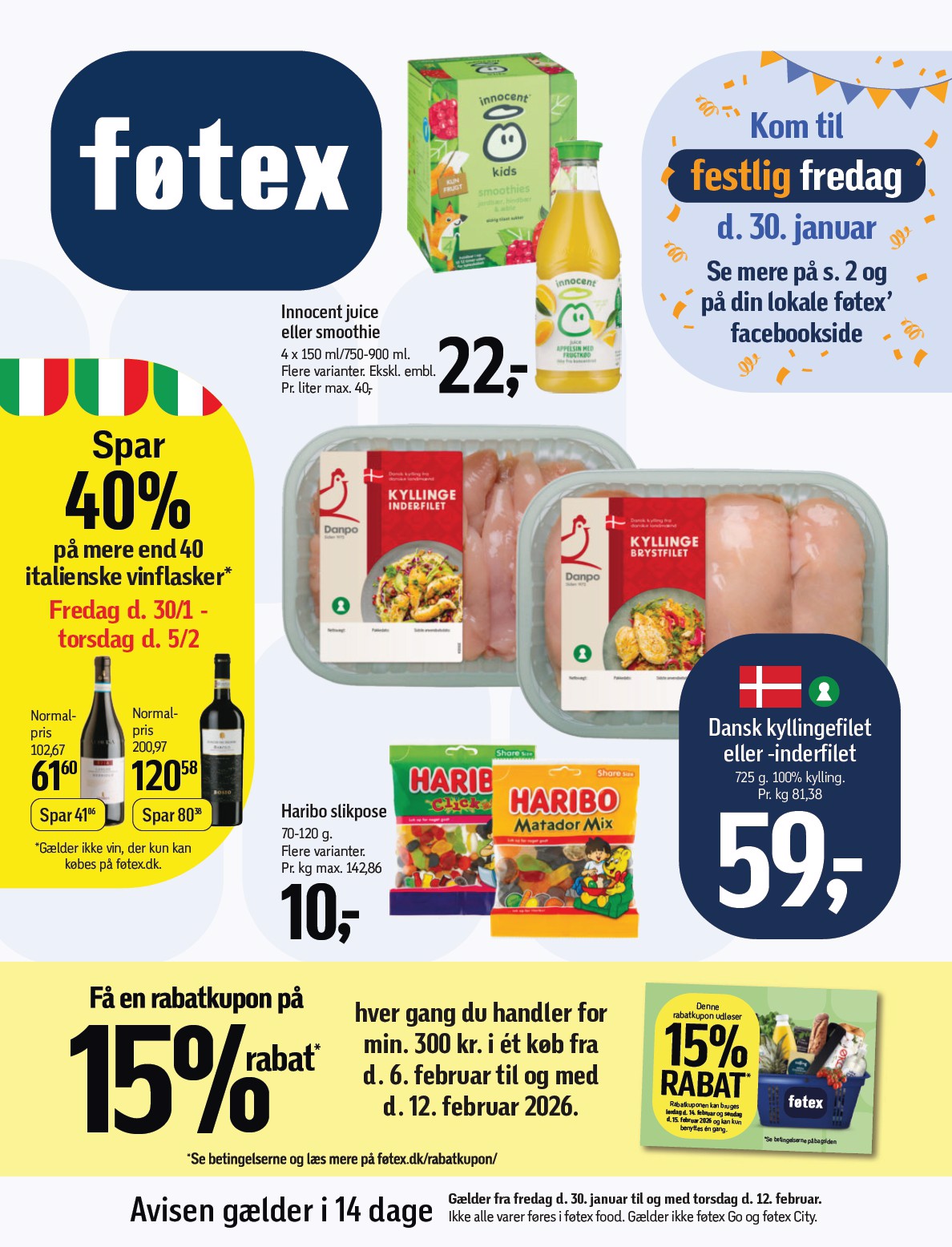 fotex - Føtex tilbudsavis gyldig fra 30.01. til 12.02.