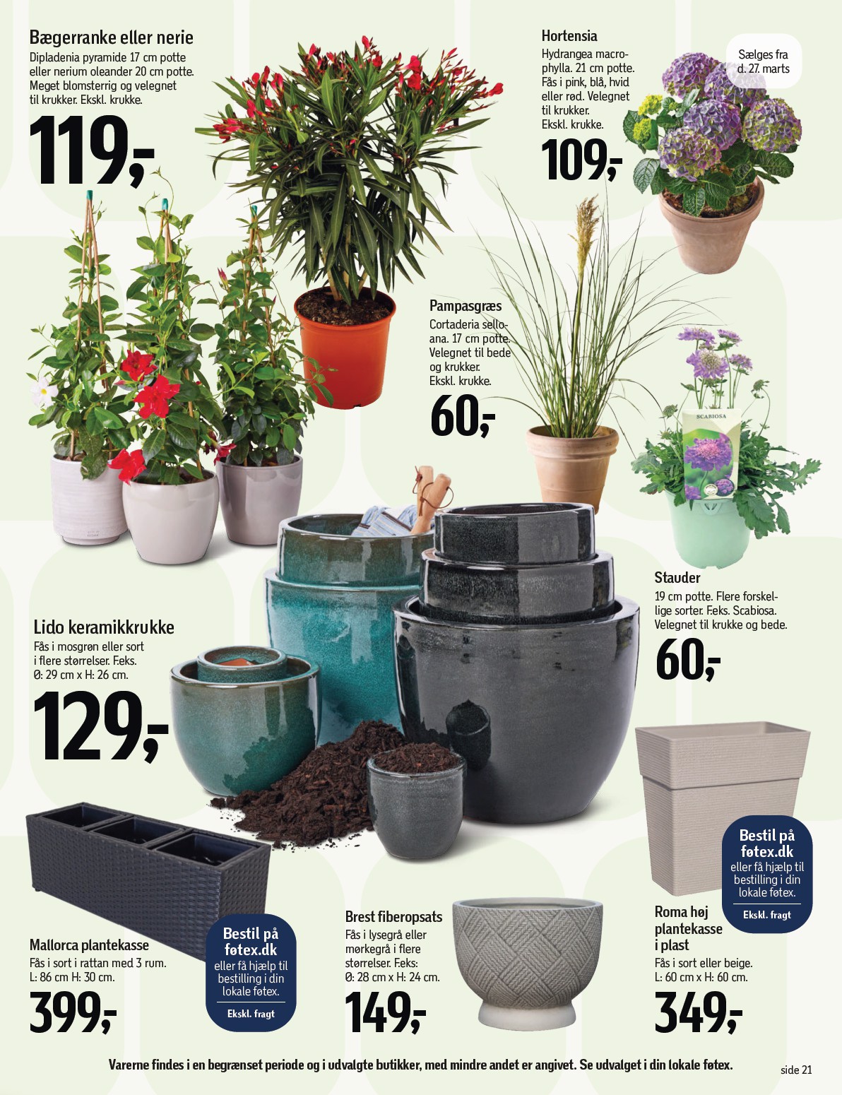 fotex - Føtex - Inspiration til udendørsliv tilbudsavis gyldig fra 13.03.2026 til 31.05.2026 - page: 21