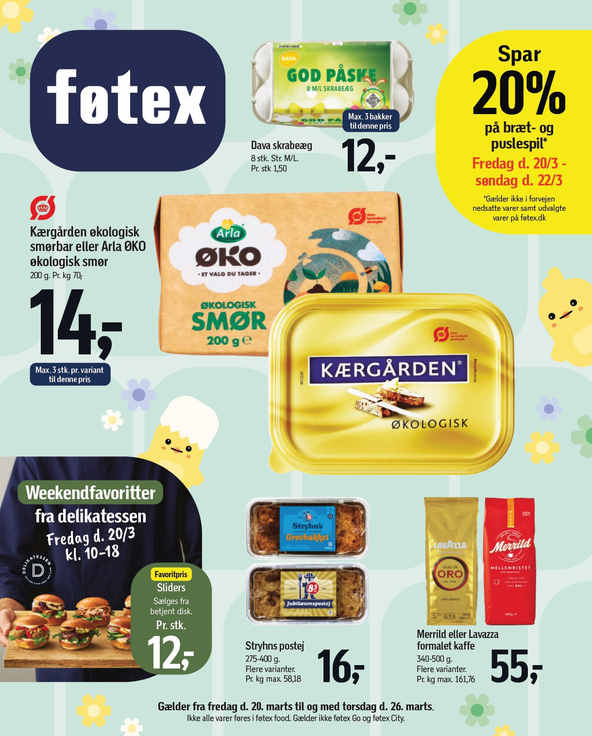 fotex - Føtex tilbudsavis gyldig fra 20.03.2026 til 26.03.2026 - page: 1
