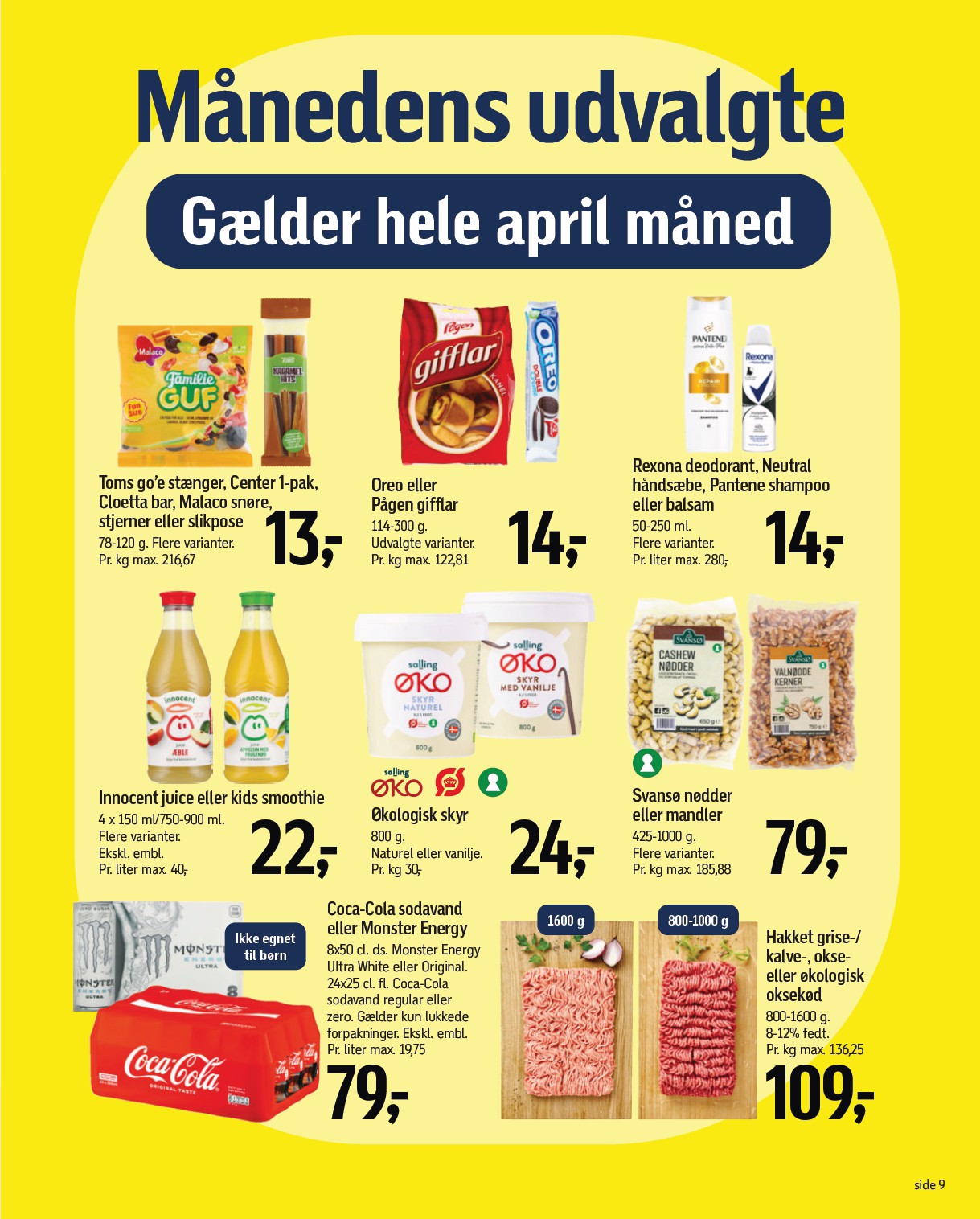 fotex - Føtex tilbudsavis gyldig fra 07.04.2026 til 16.04.2026 - page: 9
