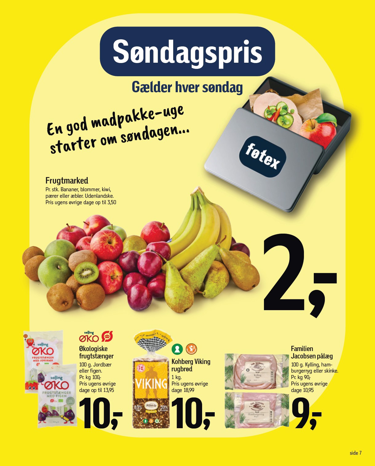 fotex - Føtex tilbudsavis gyldig fra 07.04.2026 til 16.04.2026 - page: 7