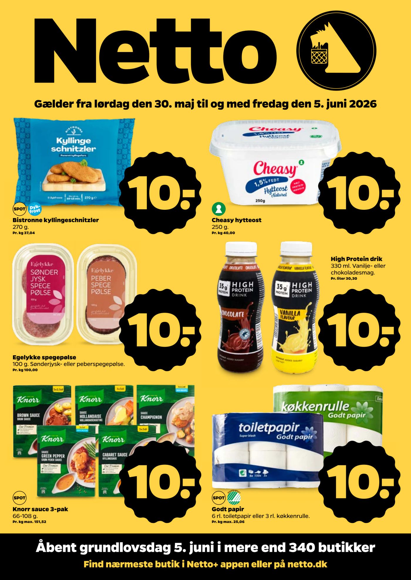 netto - Netto tilbudsavis for næste uge fra lørdag, 30.05.2026 til fredag, 05.06.2026