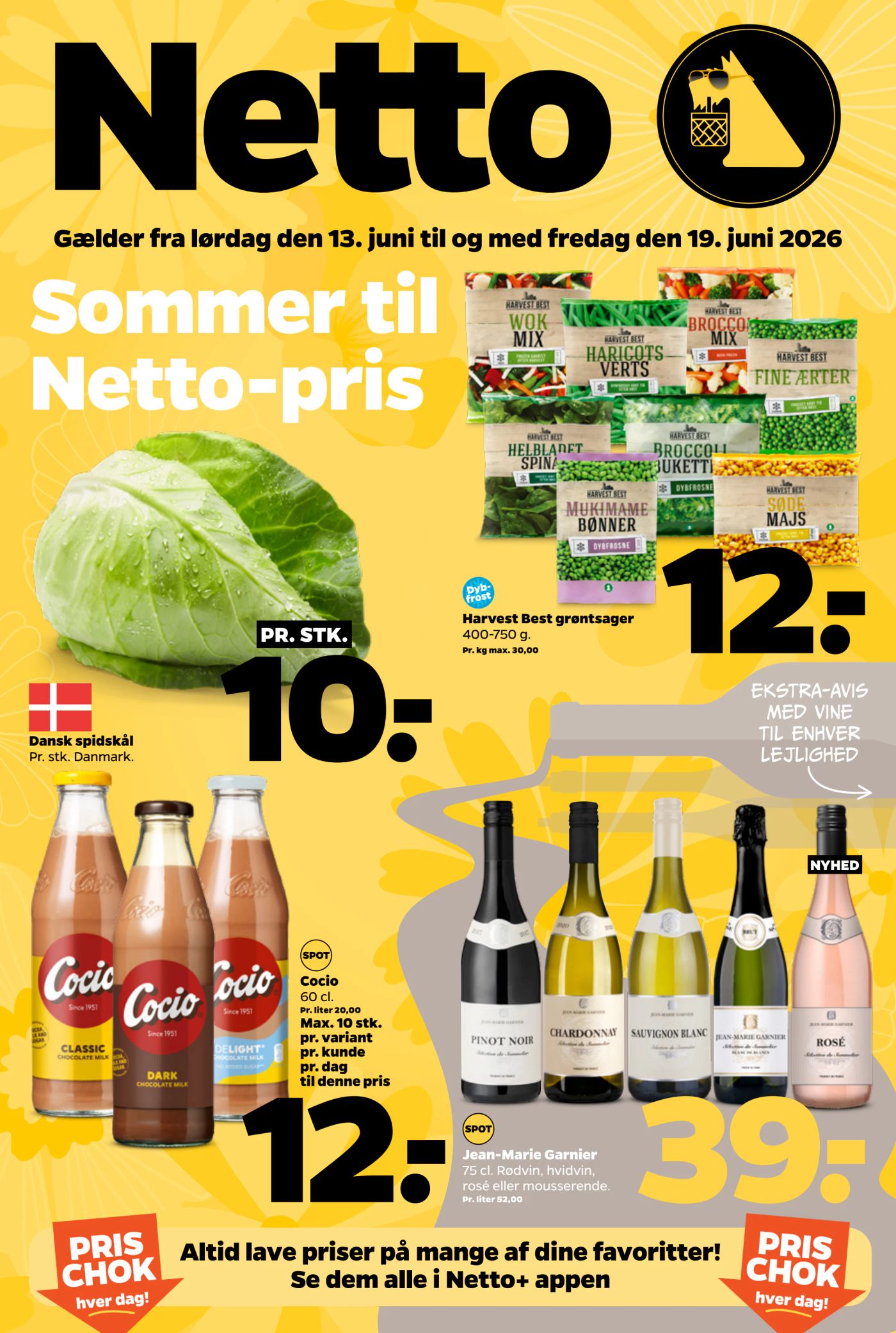 netto - Netto tilbudsavis for næste uge fra lørdag, 13.06.2026 til fredag, 19.06.2026