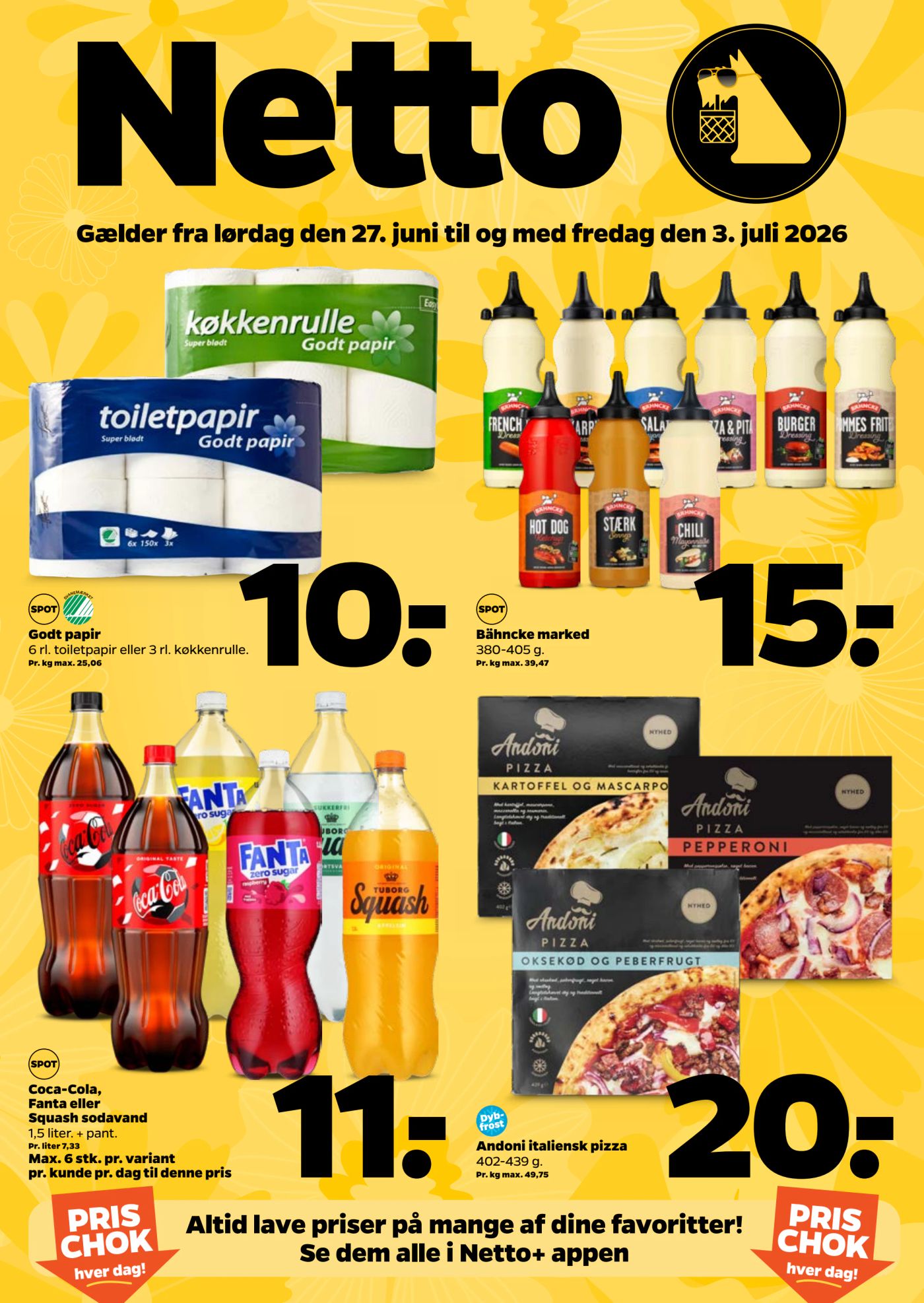 netto - Netto tilbudsavis for næste uge fra lørdag, 27.06.2026 til fredag, 03.07.2026