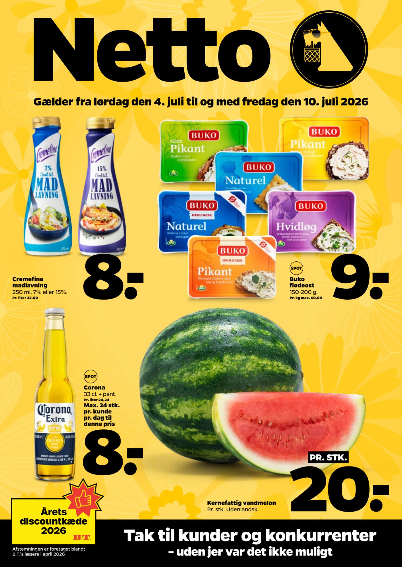 netto - Netto - Uge 28 tilbudsavis for næste uge fra fredag, 03.07.2026 til fredag, 10.07.2026