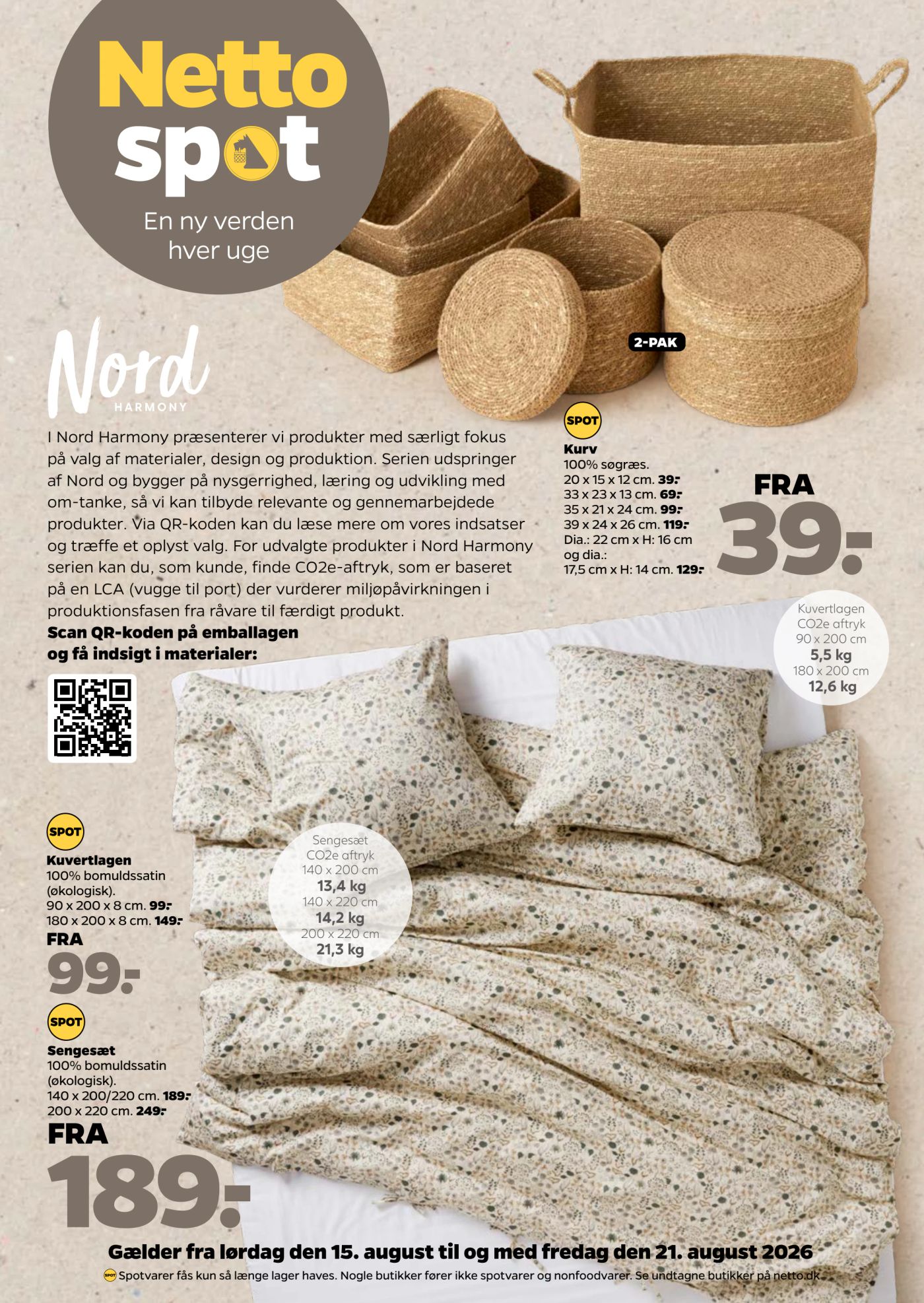 netto - Aktuel Netto - Nonfood tilbudsavis fra lørdag, 15.08.2026 til fredag, 21.08.2026 - page: 1