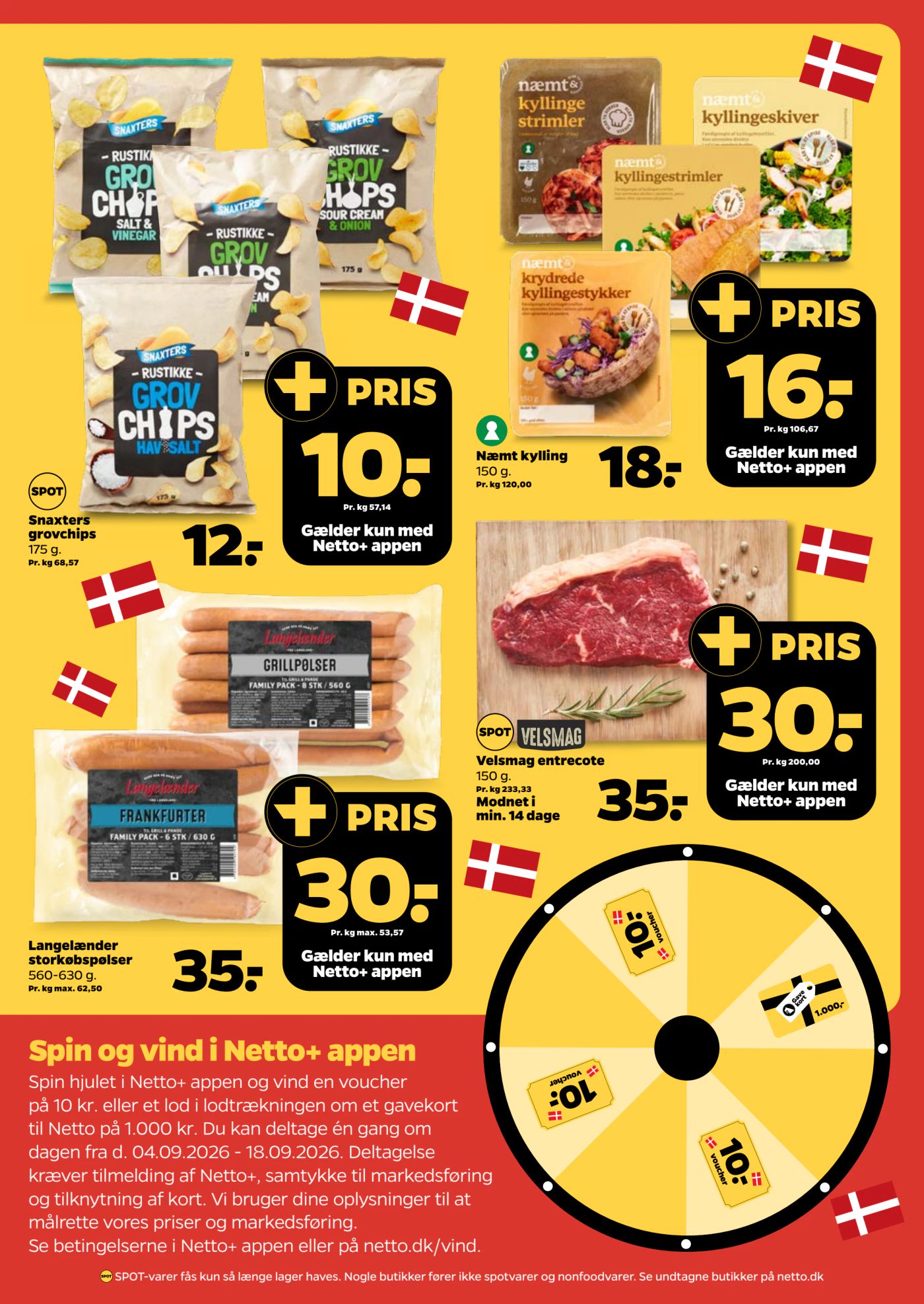 netto - Aktuel Netto - Fødselsdag tilbudsavis fra lørdag, 12.09.2026 til fredag, 18.09.2026 - page: 3