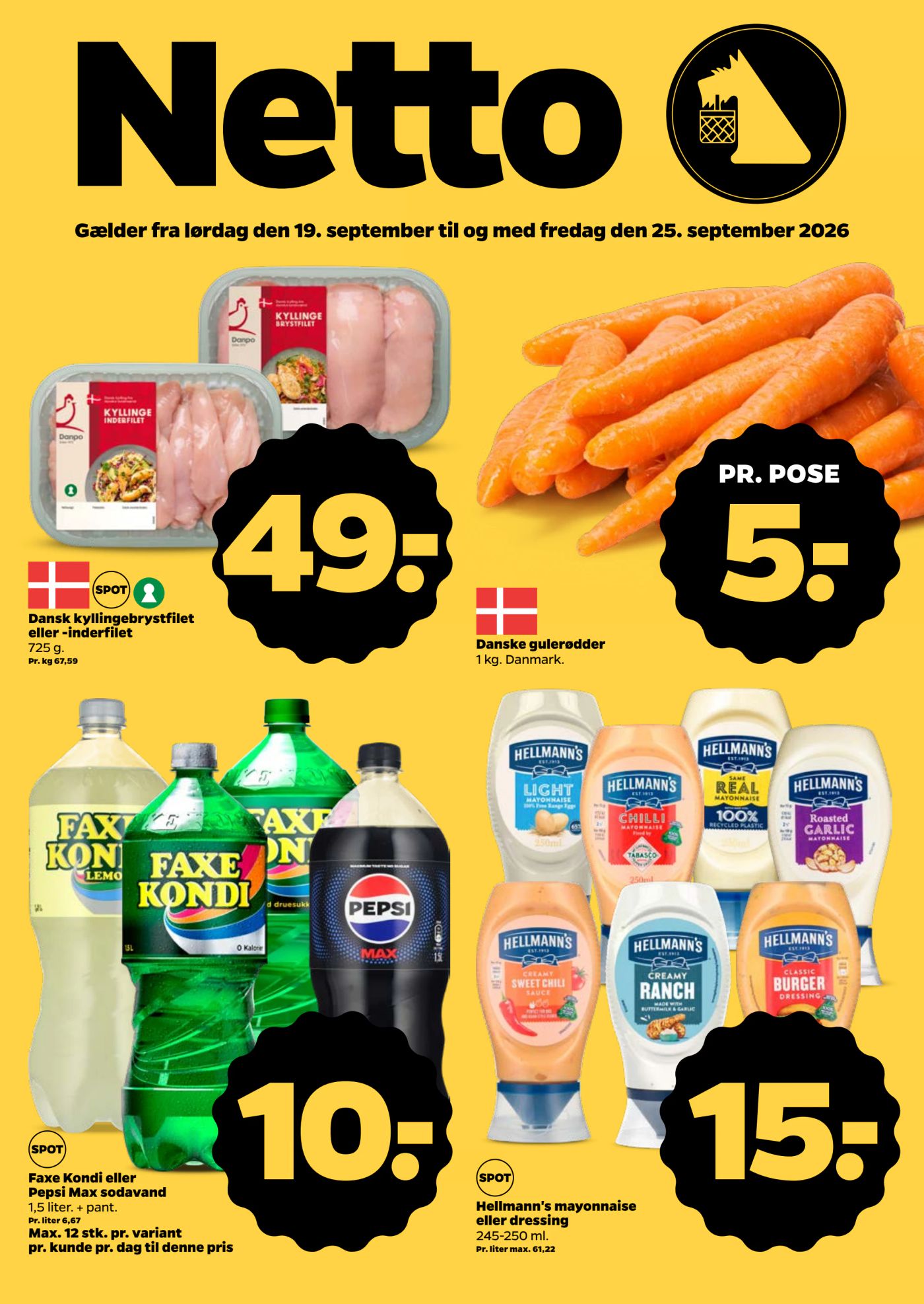 netto - Netto tilbudsavis for næste uge fra lørdag, 19.09.2026 til fredag, 25.09.2026 - page: 1