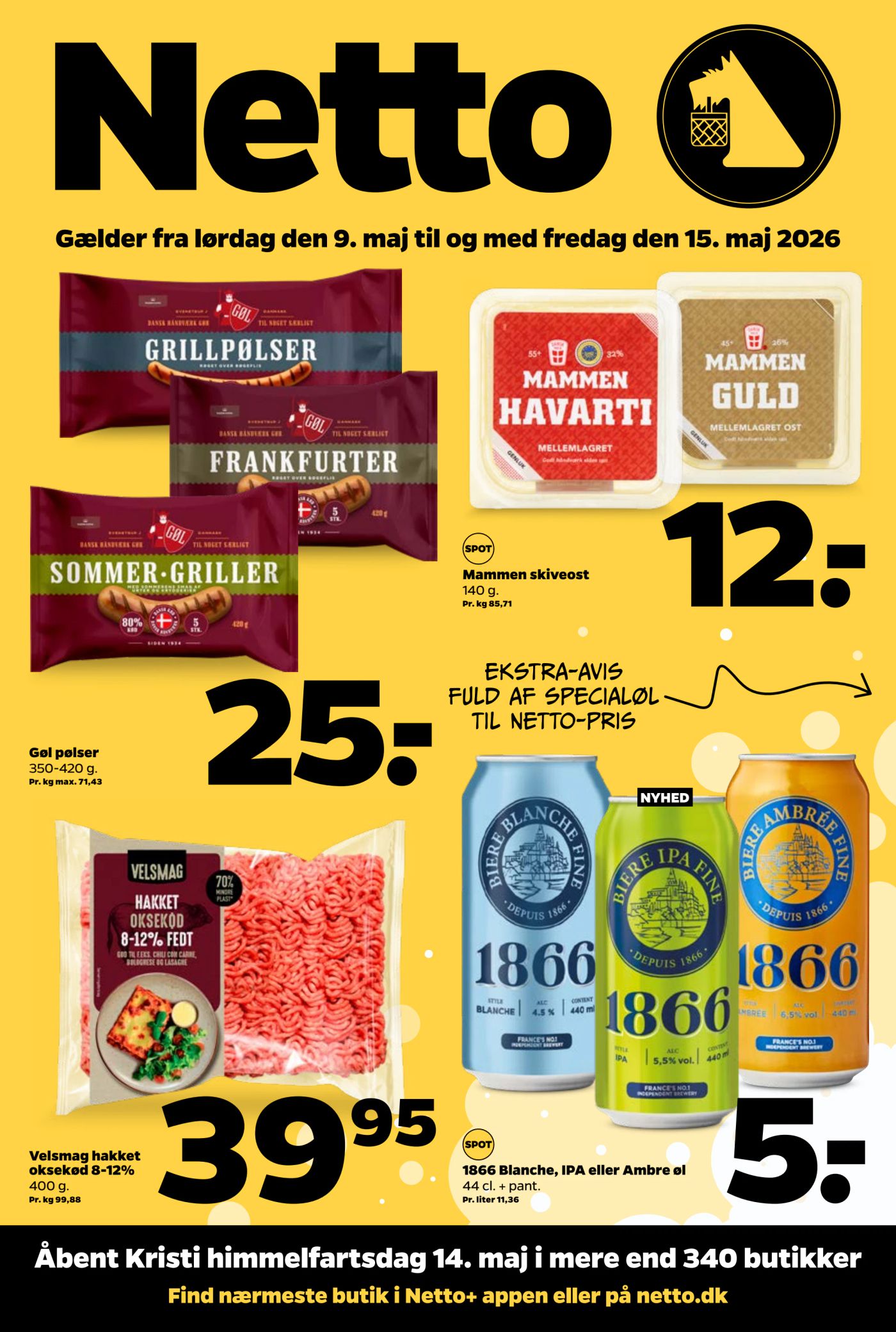 netto - Netto flyer til næste uge fra lørdag 09.05.2026 til fredag 15.05.2026