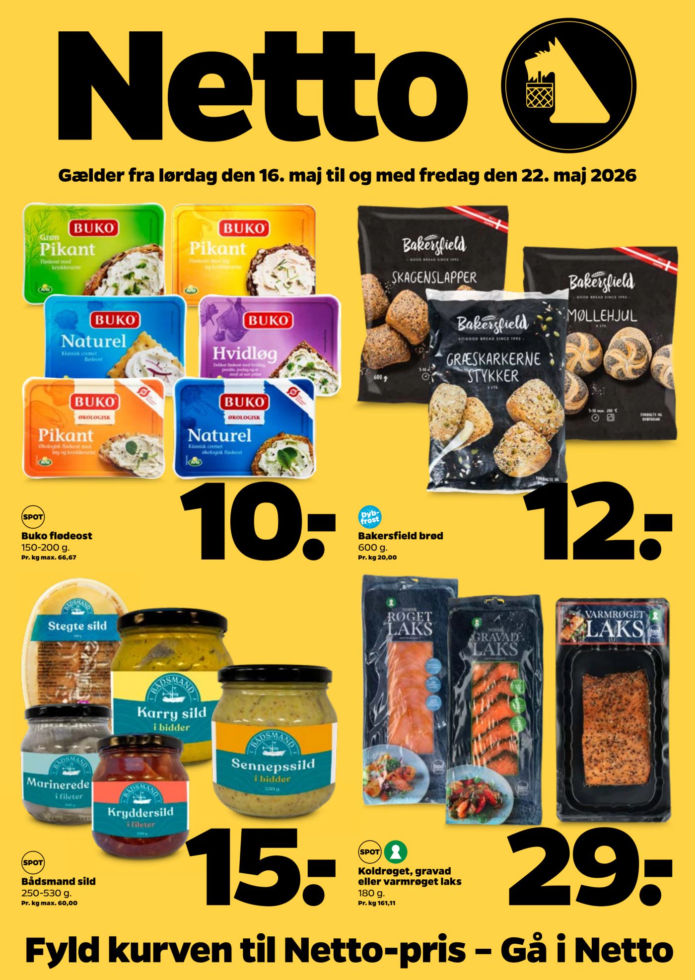 netto - Netto flyer til næste uge fra lørdag 16.05.2026 til fredag 22.05.2026