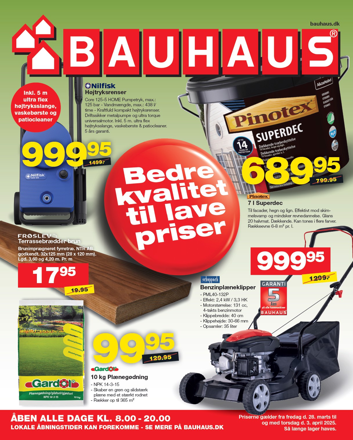 bauhaus - BAUHAUS tilbudsavis gyldig fra 28.03. - 03.04.
