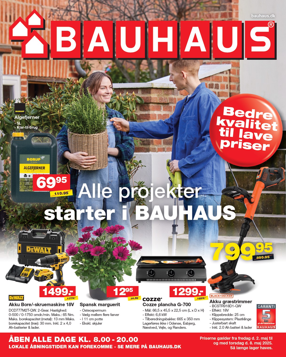 bauhaus - BAUHAUS tilbudsavis gyldig fra 02.05. - 08.05.