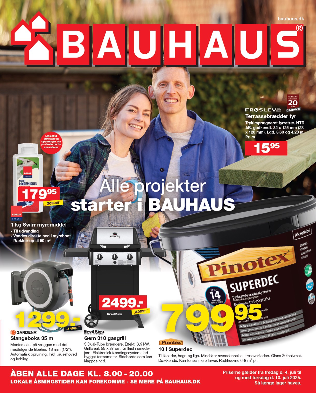 bauhaus - BAUHAUS tilbudsavis gyldig fra 04.07. til 10.07. - page: 1