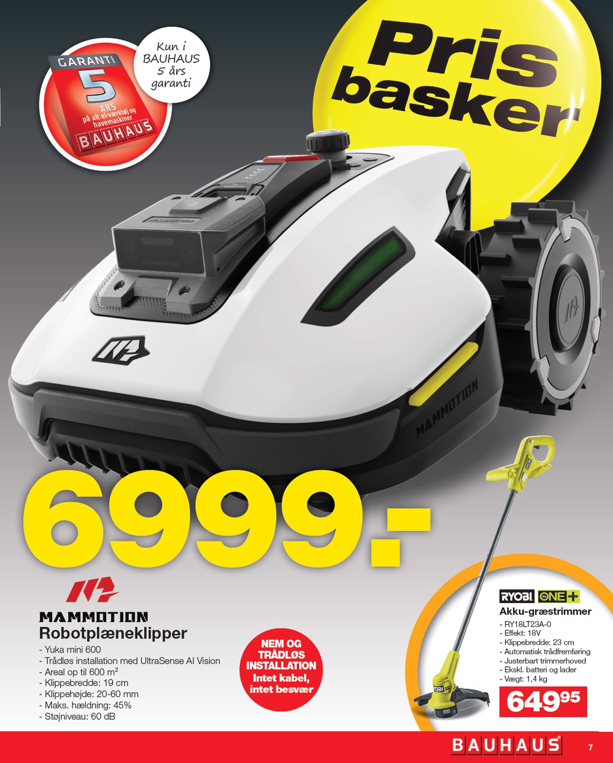 bauhaus - BAUHAUS tilbudsavis gyldig fra 01.08. til 14.08. - page: 7