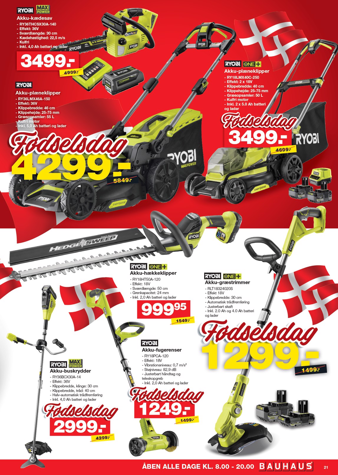 bauhaus - BAUHAUS tilbudsavis gyldig fra 29.08. til 04.09. - page: 21