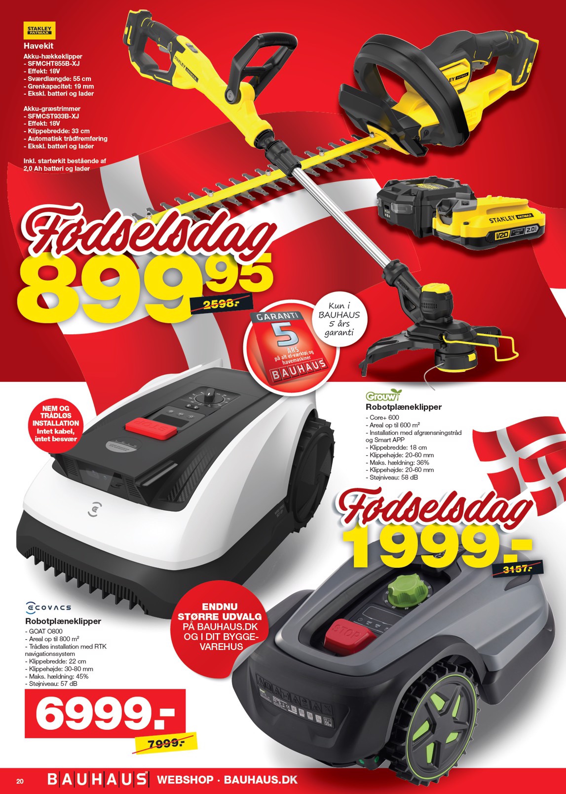 bauhaus - BAUHAUS tilbudsavis gyldig fra 29.08. til 04.09. - page: 20