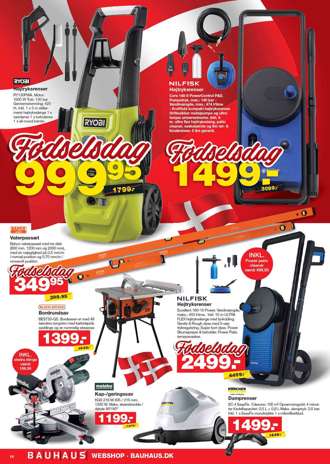 bauhaus - BAUHAUS tilbudsavis gyldig fra 29.08. til 04.09. - page: 14