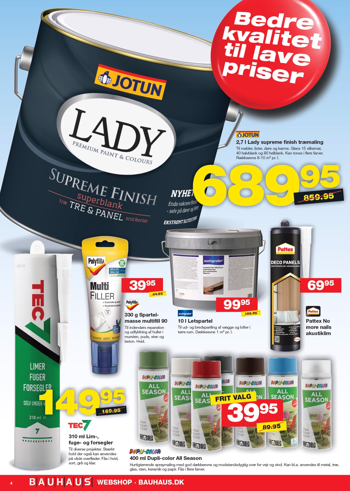 bauhaus - BAUHAUS tilbudsavis gyldig fra 10.10. til 19.10. - page: 4