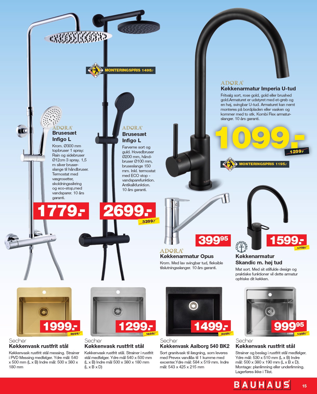 bauhaus - BAUHAUS tilbudsavis gyldig fra 31.10. til 06.11. - page: 15