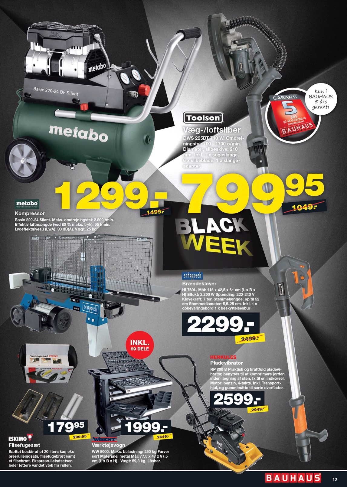 bauhaus - BAUHAUS tilbudsavis gyldig fra 21.11. til 25.11. - page: 13