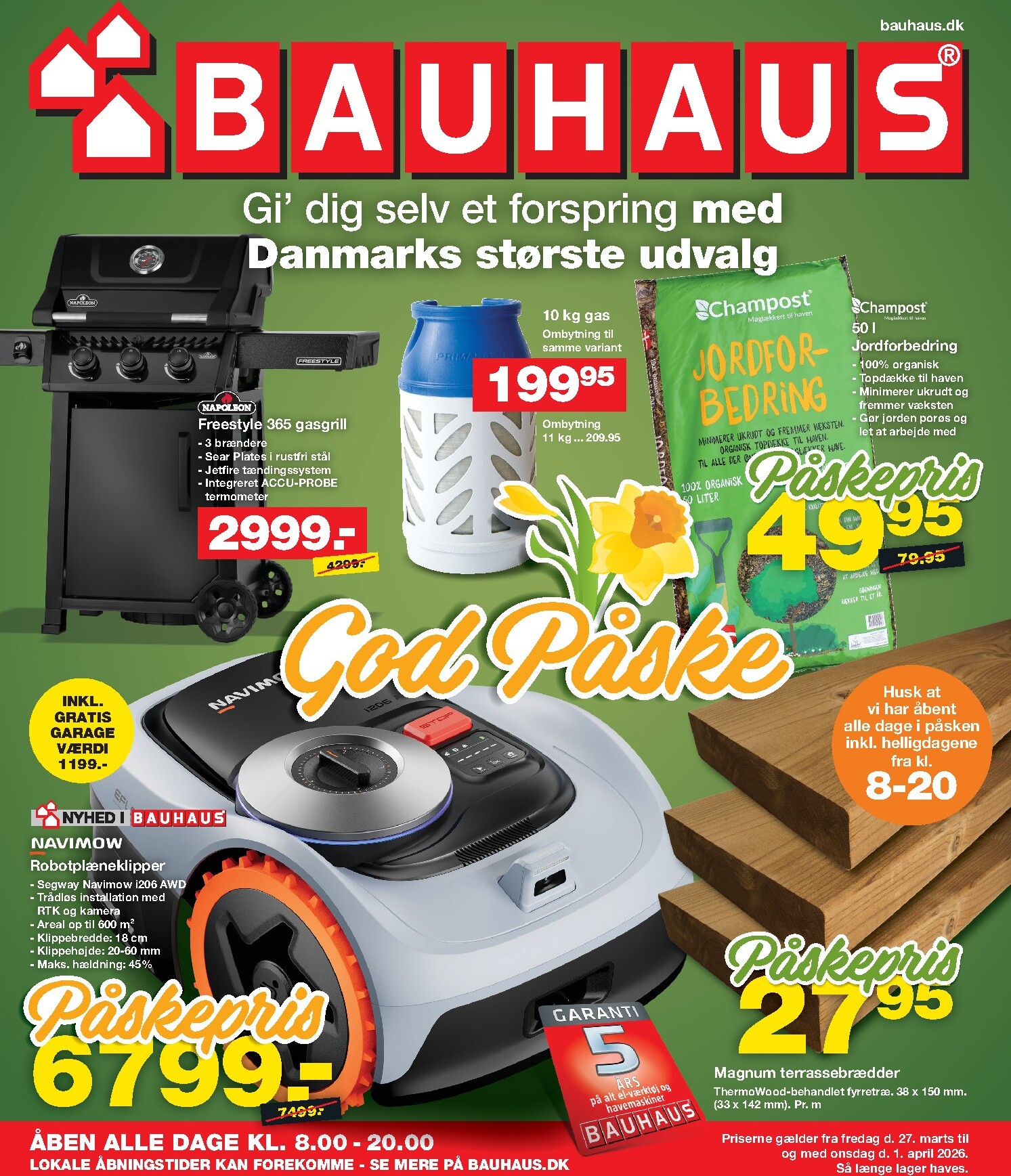 bauhaus - BAUHAUS tilbudsavis gyldig fra 27.03.2026 til 01.04.2026
