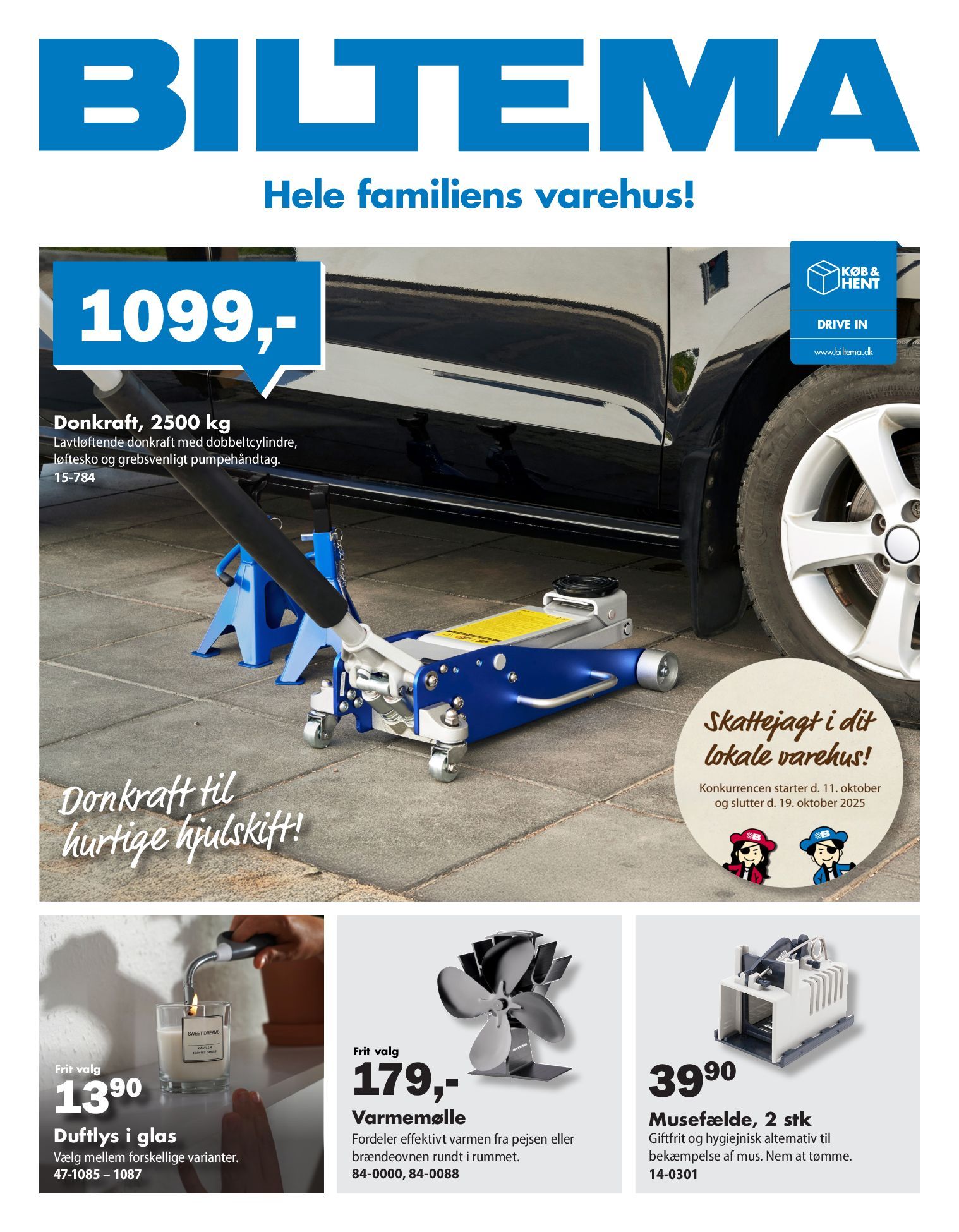 biltema - Biltema - Aktuelle sæsonhits til skarpe priser tilbudsavis gyldig fra 29.09. til 12.10.