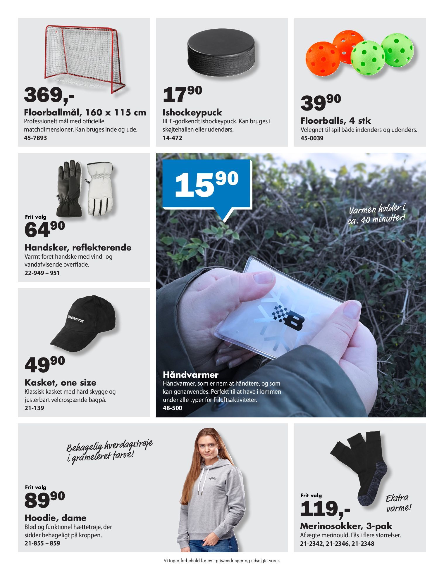 biltema - Biltema - Træning og aktiv livsstil tilbudsavis gyldig fra 06.01. til 19.01. - page: 15