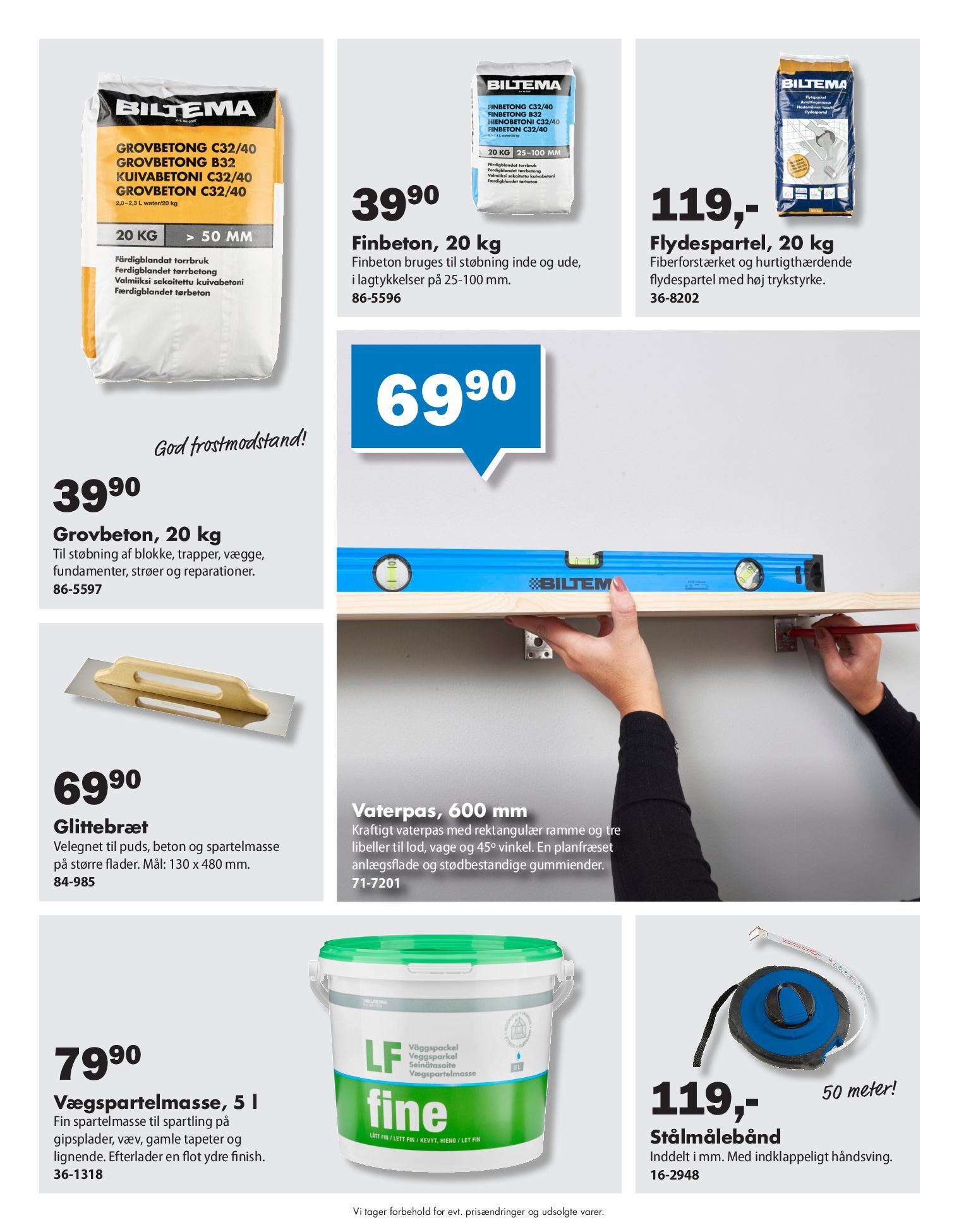 biltema - Biltema - Forårets projekter til stærke priser tilbudsavis gyldig fra 03.03.2026 til 16.03.2026 - page: 14