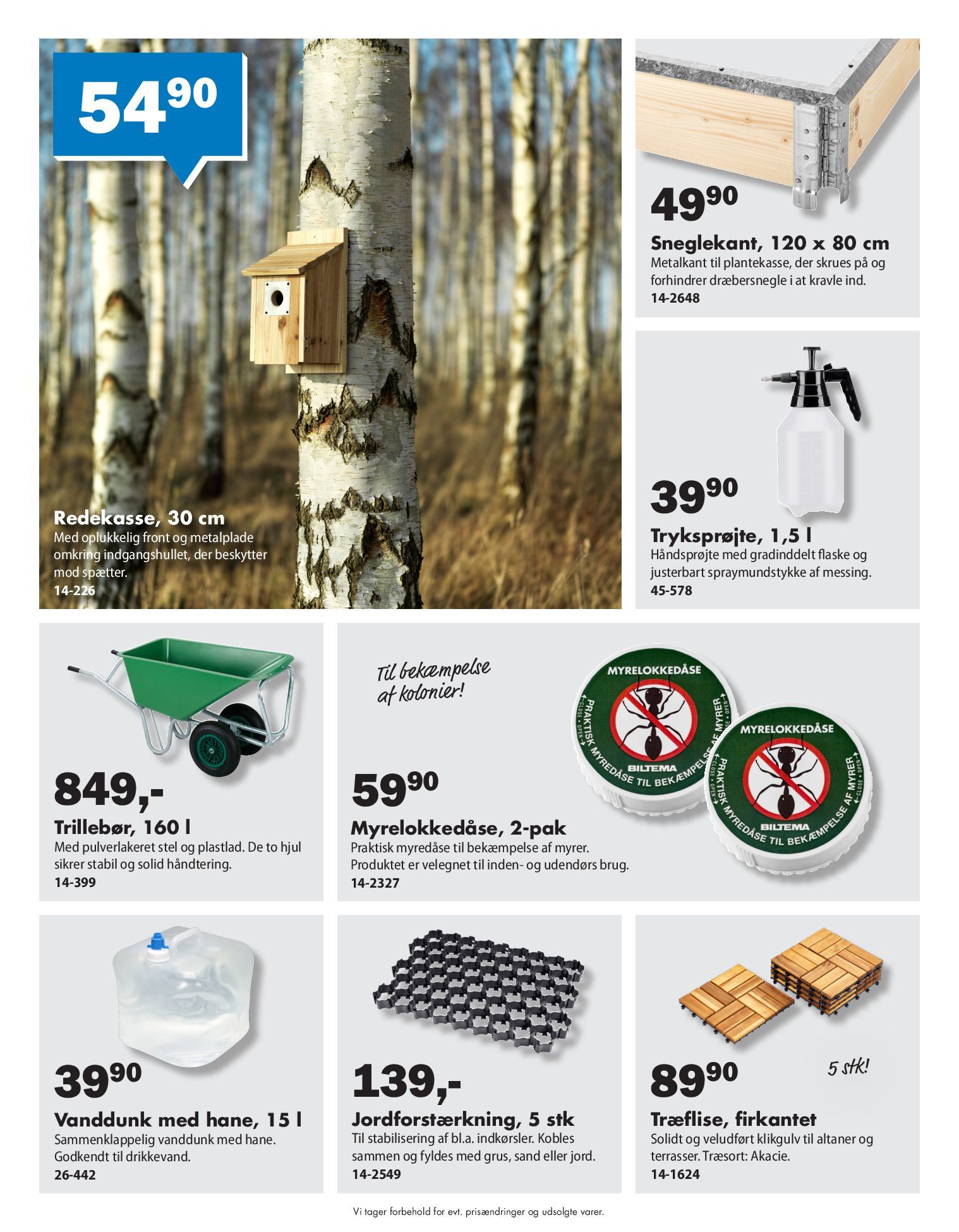 biltema - Biltema - Forårets projekter til stærke priser tilbudsavis gyldig fra 03.03.2026 til 16.03.2026 - page: 6