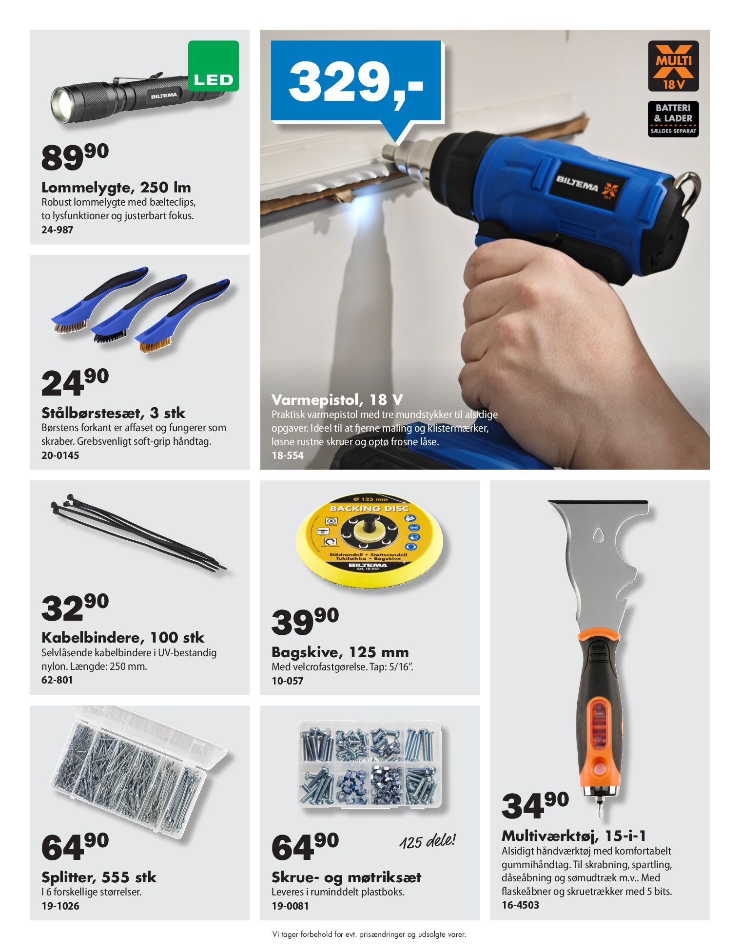 biltema - Biltema - Forårets projekter til stærke priser tilbudsavis gyldig fra 03.03.2026 til 16.03.2026 - page: 18