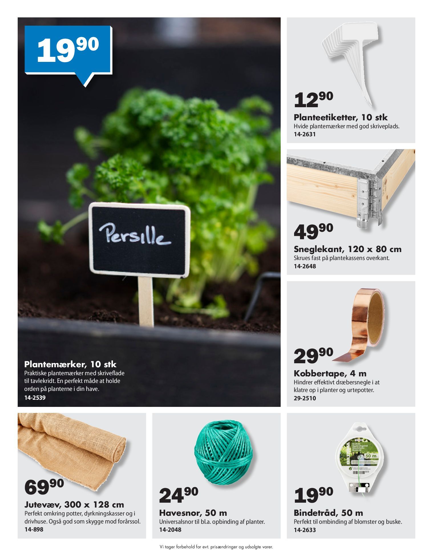 biltema - Biltema - Forår i haven – faste lave priser tilbudsavis gyldig fra 10.03.2026 til 23.03.2026 - page: 7